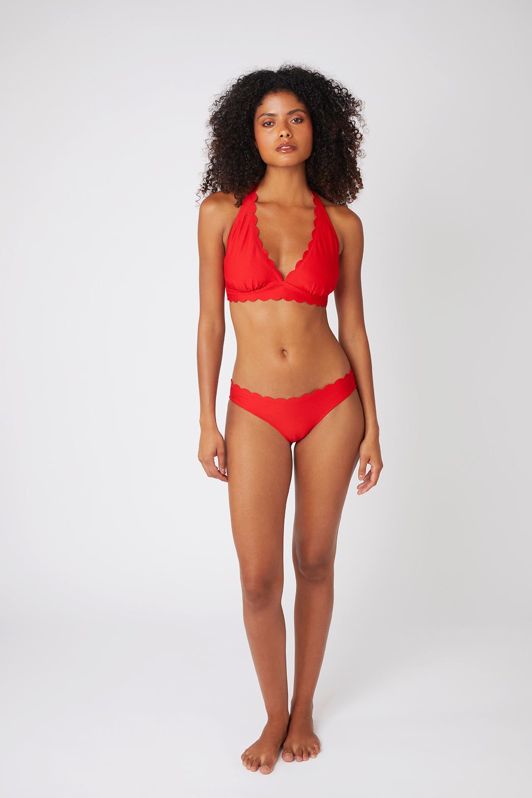 Amalfi Scallop Halterneck Bikini