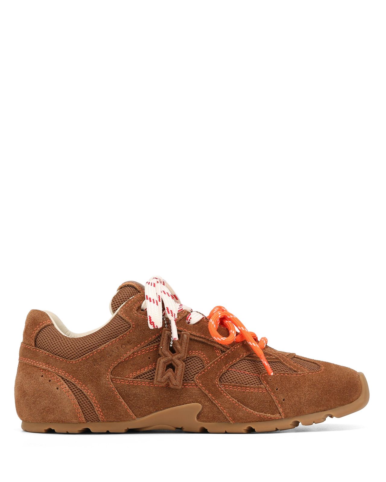 Atlas Mesh Tan Suede