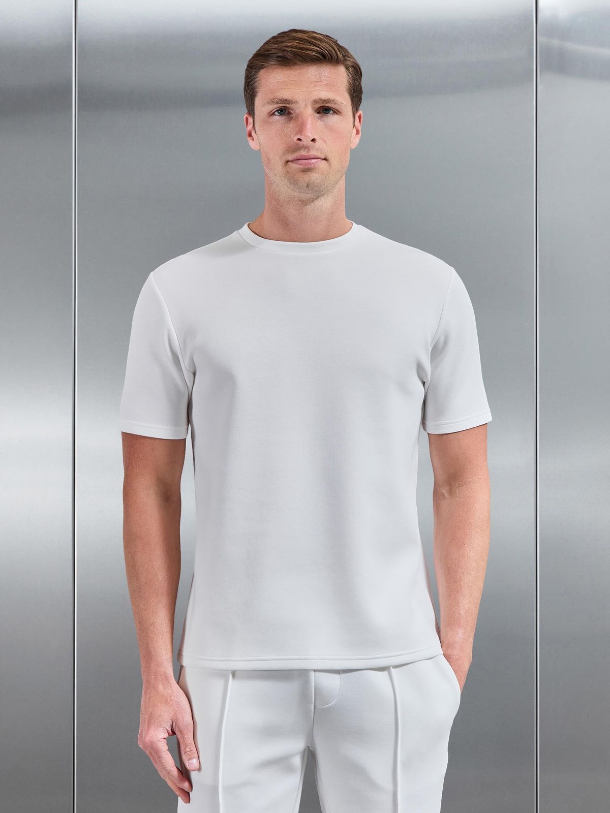 Everyday Luxe T-Shirt in Off White