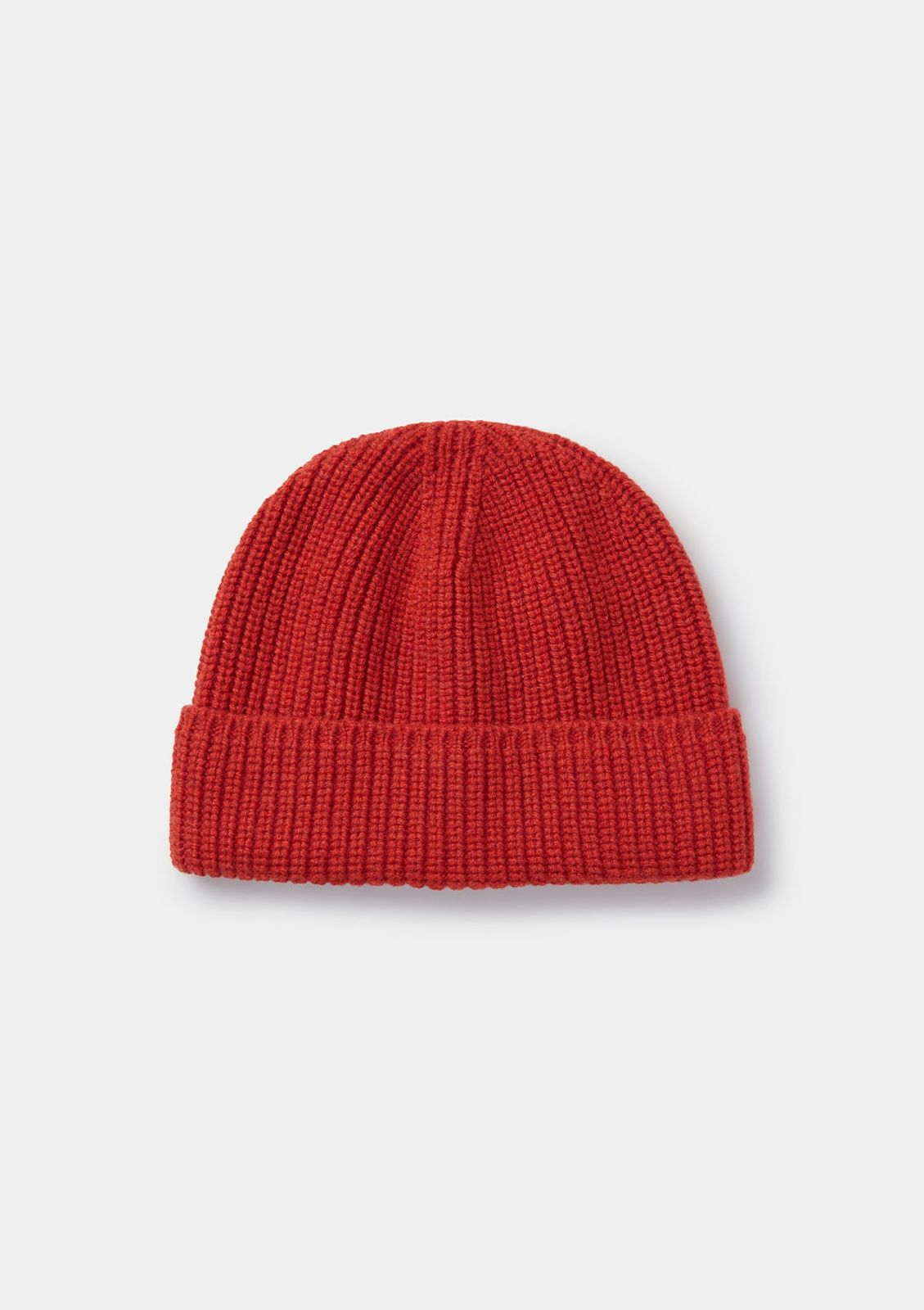 Tomato Red Cashmere Beanie