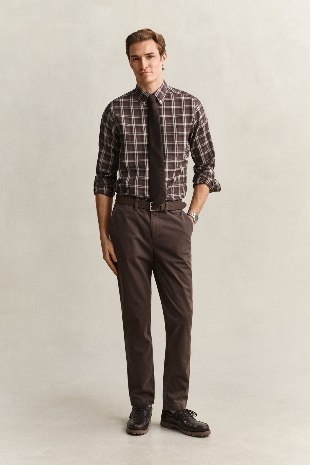 Slim Fit Comfort Chinos - EVENING BLUE