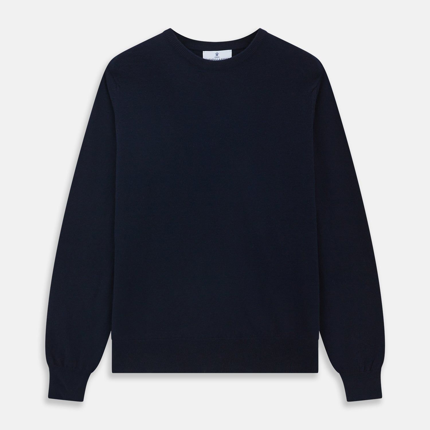 Navy Crew Neck Cashmere Jumper