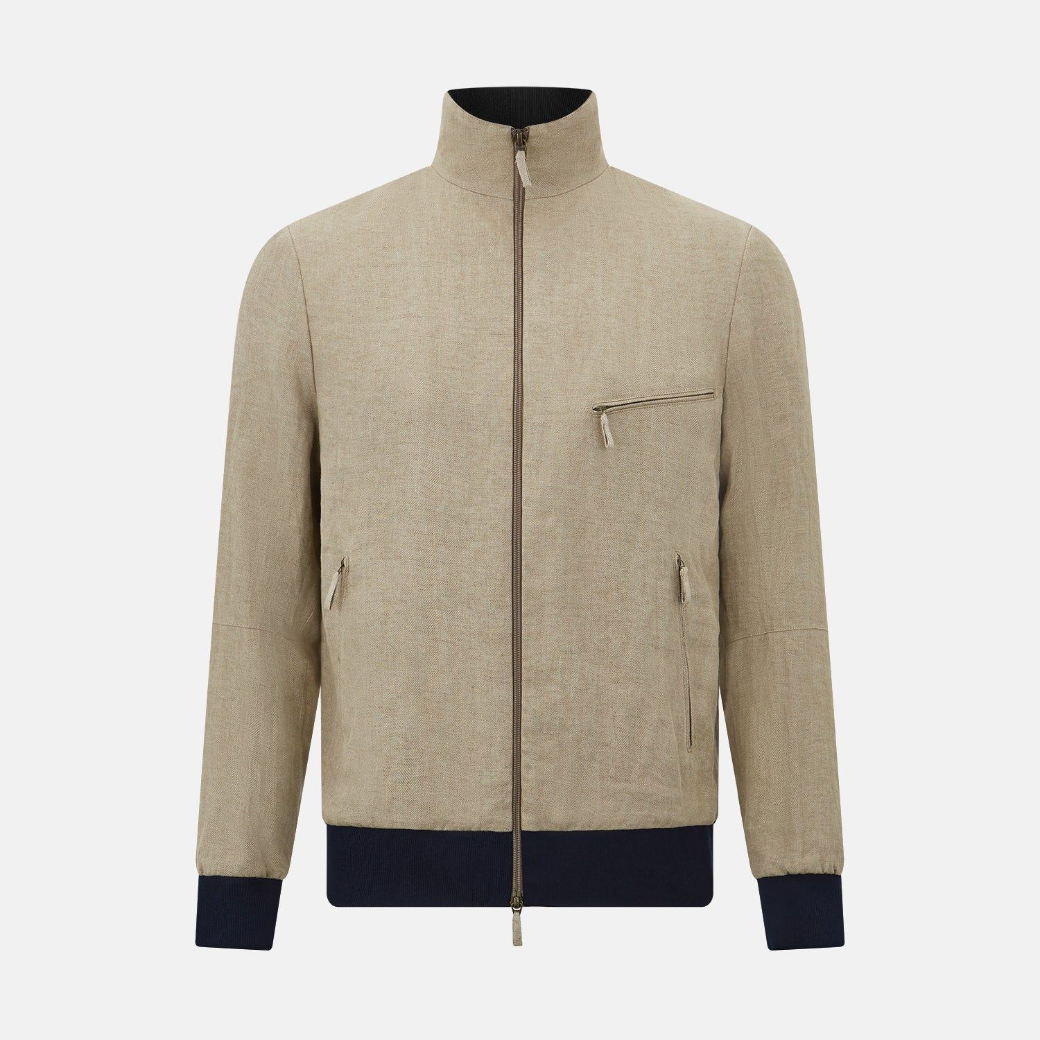 Fairway Sand Golf Jacket in Linen