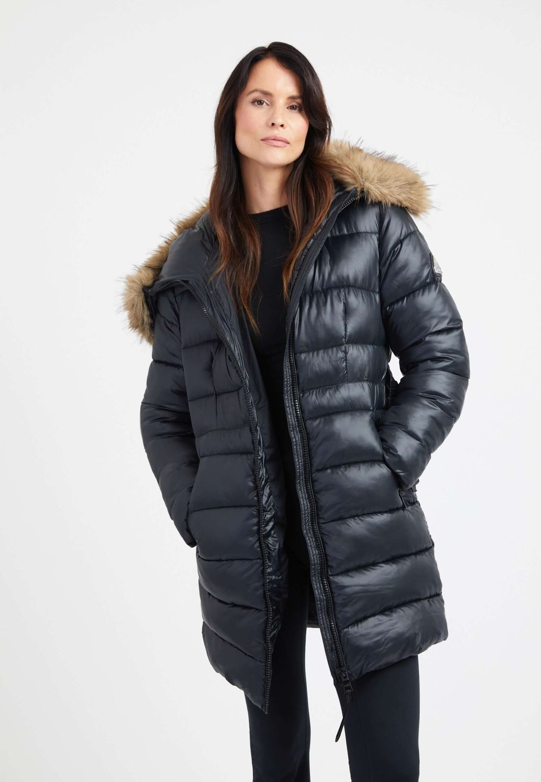 Madero Coat Black