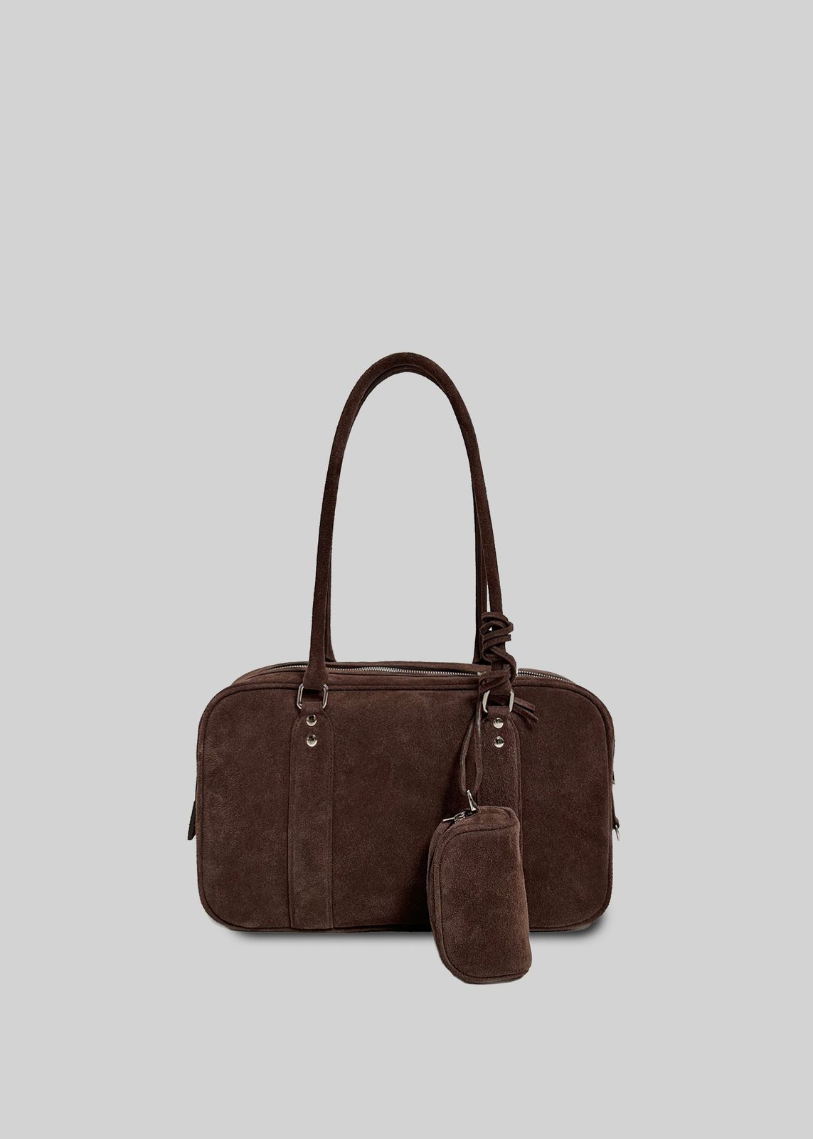 Low Classic Bookey Bag - Suede Brown