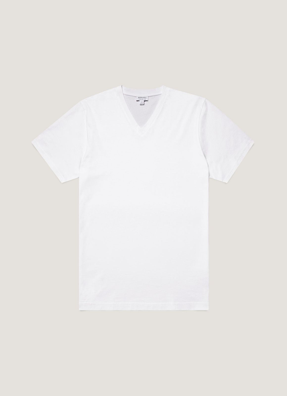 Men's Riviera V-neck T-shirt in White