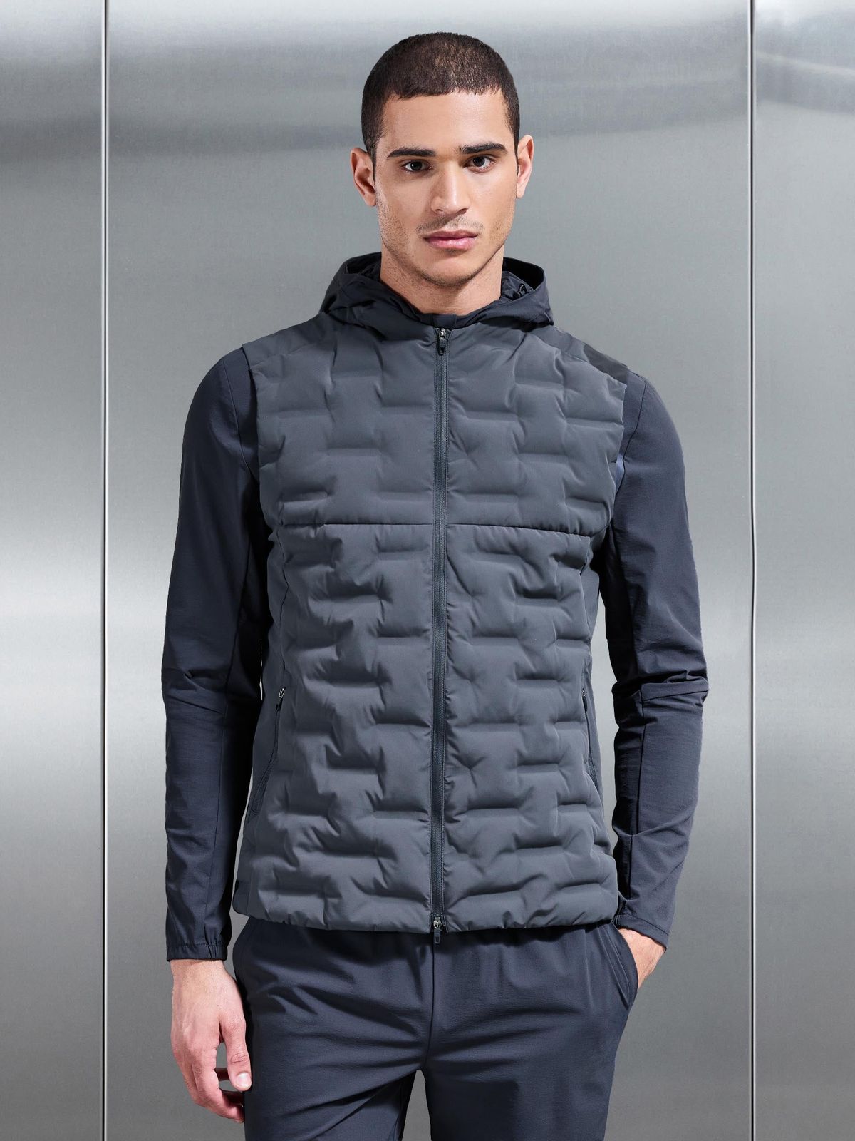 Active Gilet in Slate Blue