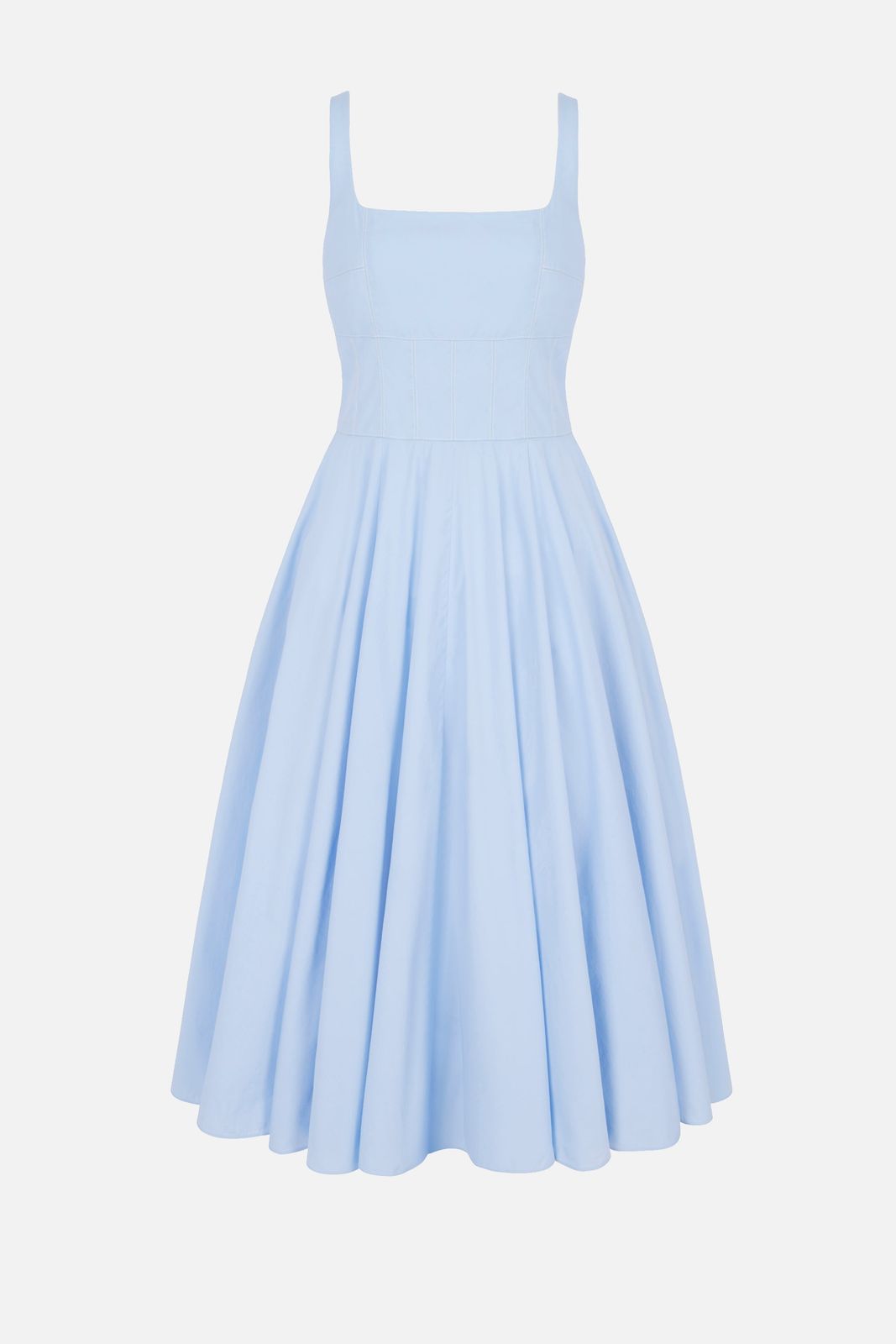 Nikush Dress in Icy Blue Denim