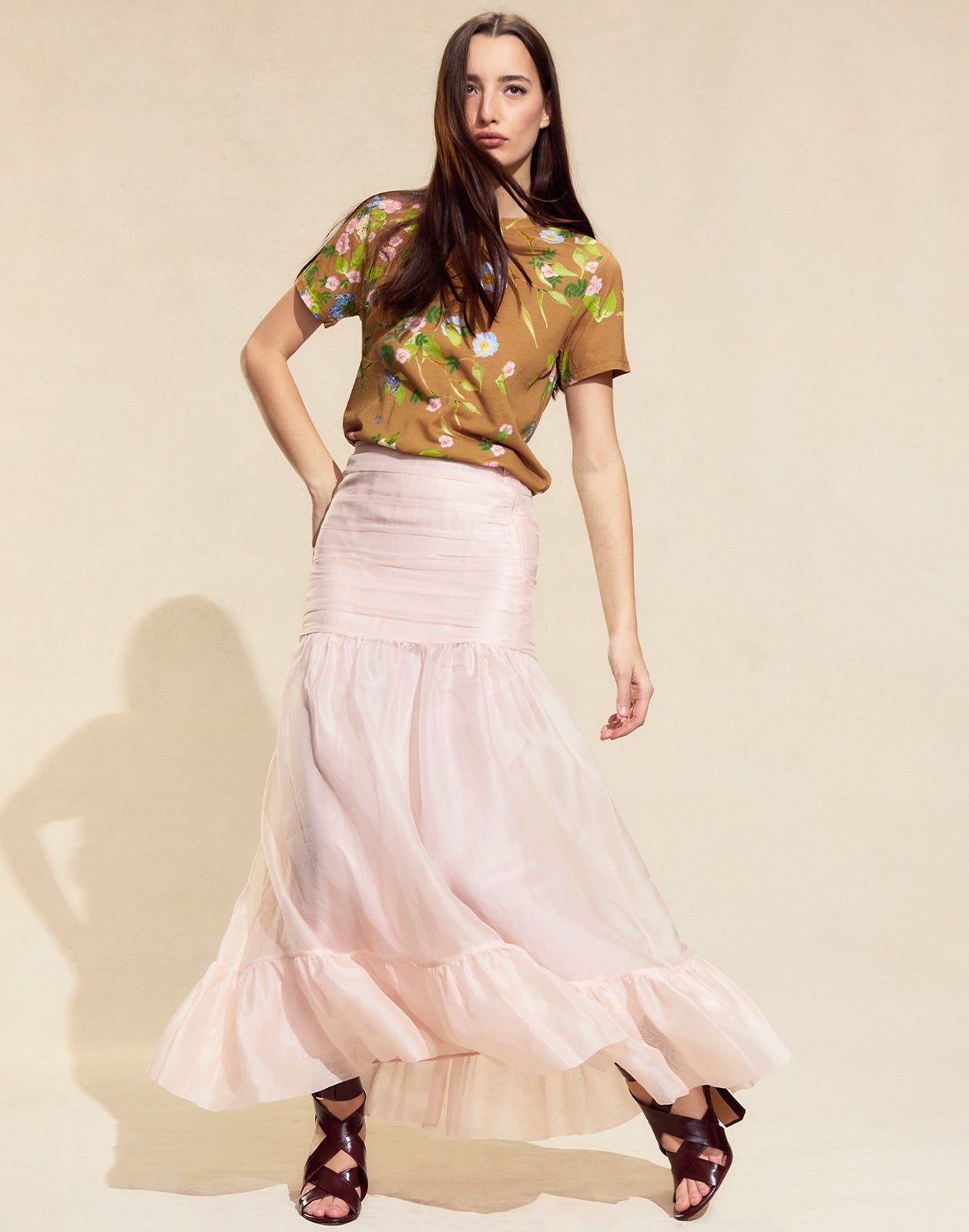Serafina Silk Skirt
