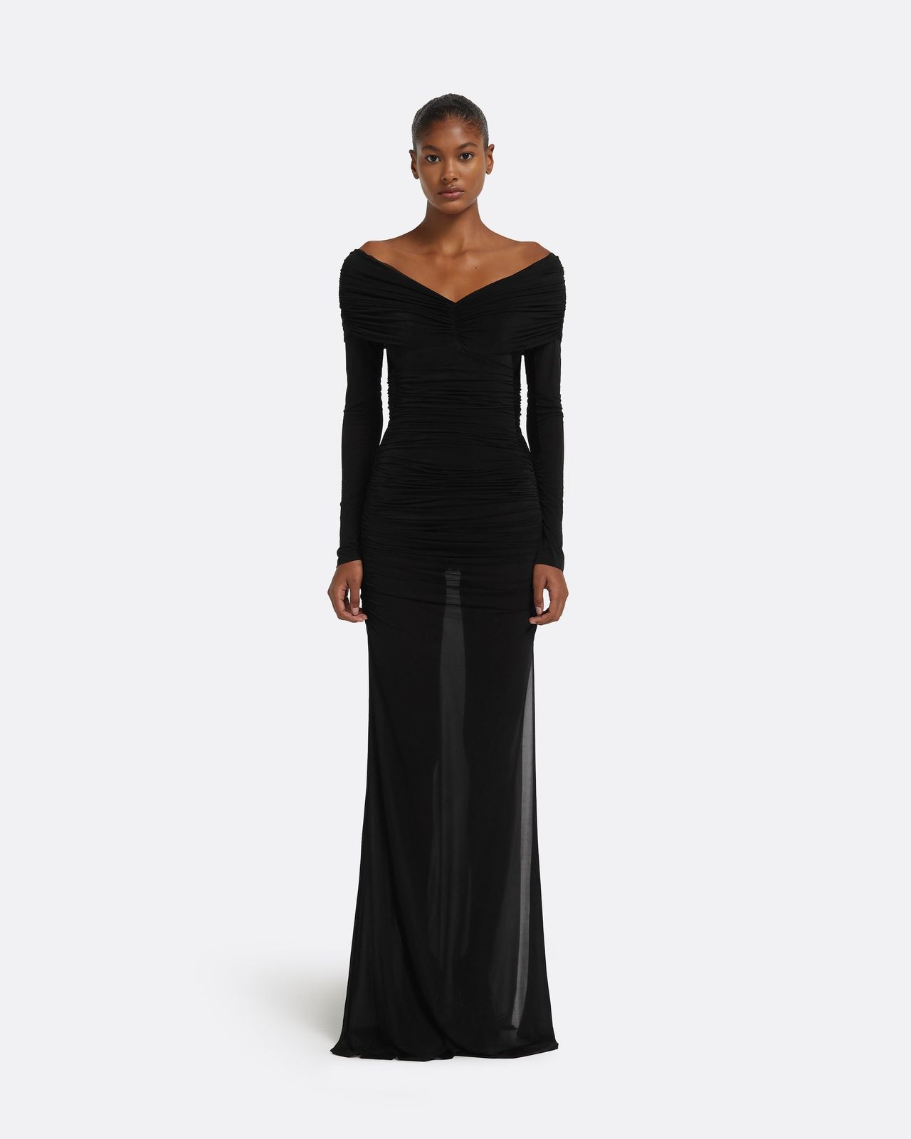 Ardyn Long Dress in Black