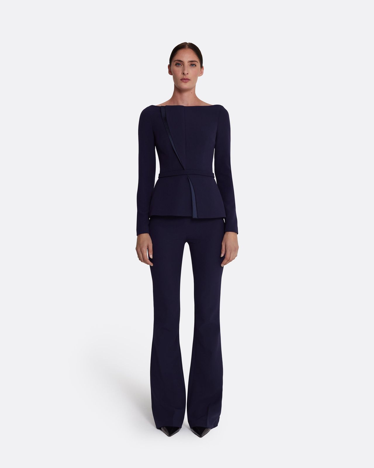 Alexa Trousers In Azurite Blue