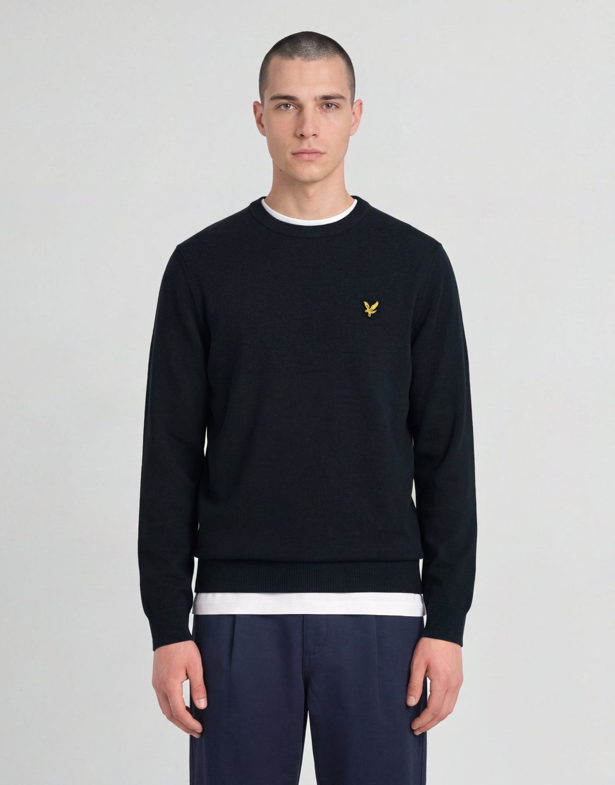 Archive Knitted Crew Neck Jumper