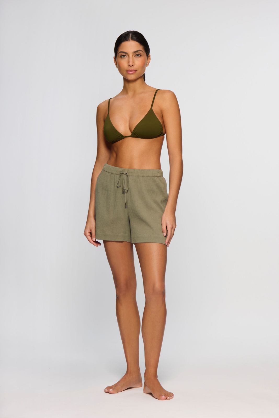 Olive Green Shorts