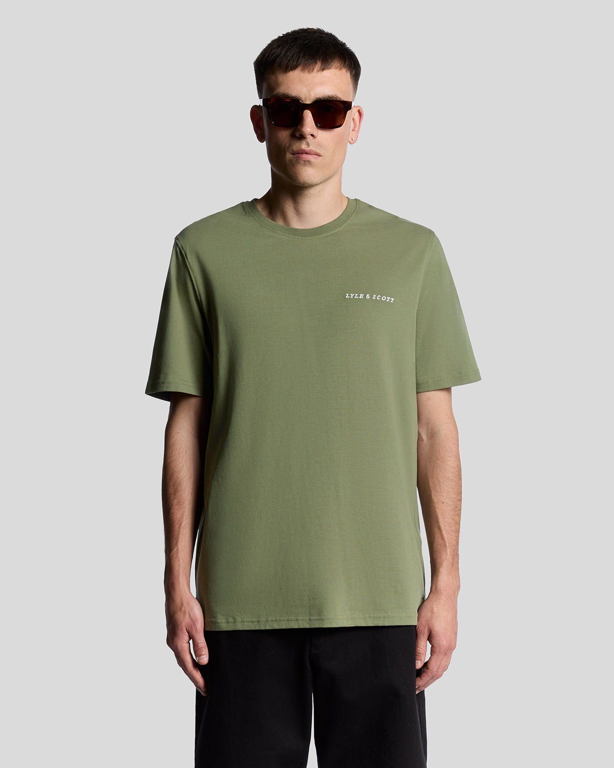Script Logo Cotton Crew Neck T-Shirt