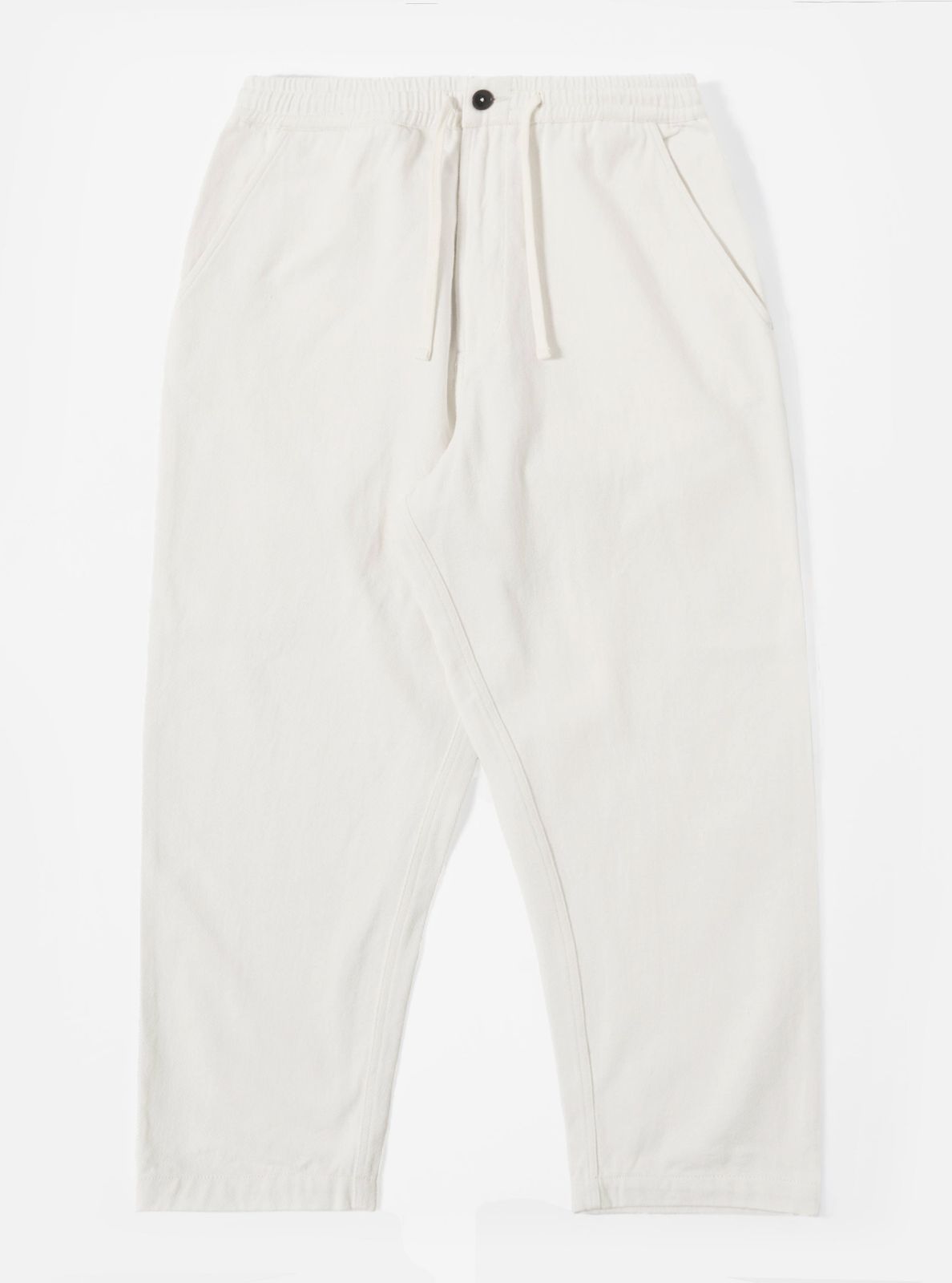 Ecru Slub Drill Hi Water Trouser