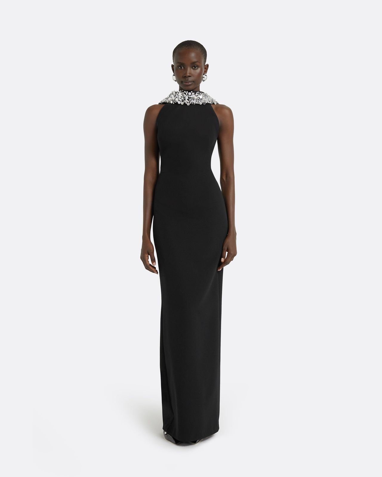 Holli Black Long Dress