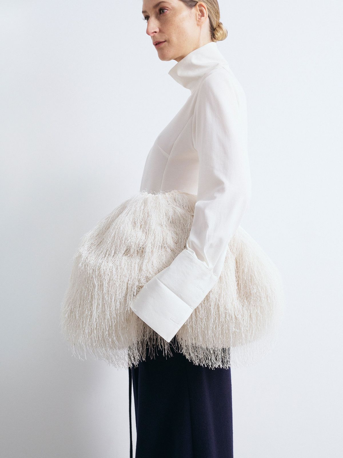 Evie Large Fringe Bag
