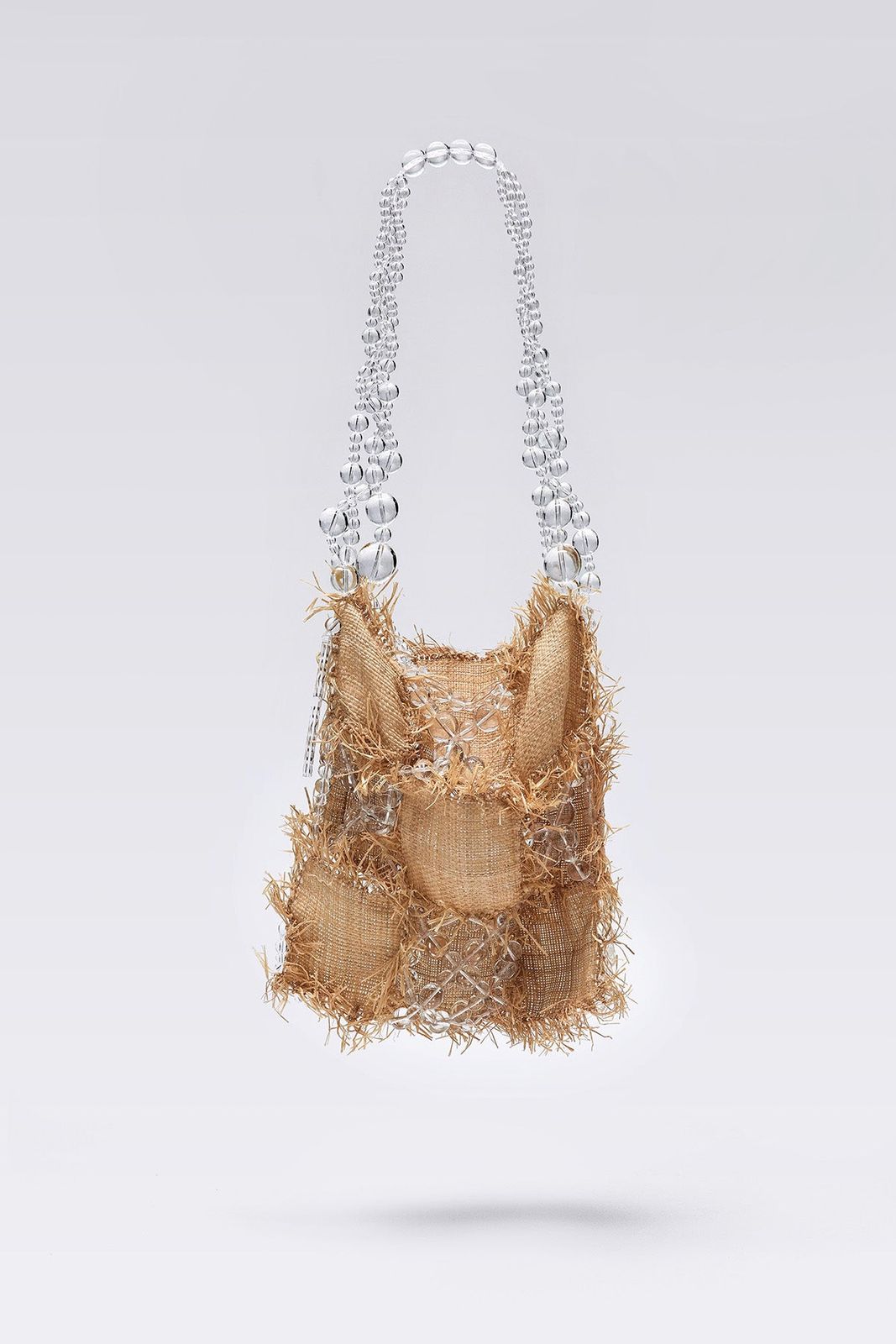 Bubble Raffia Check