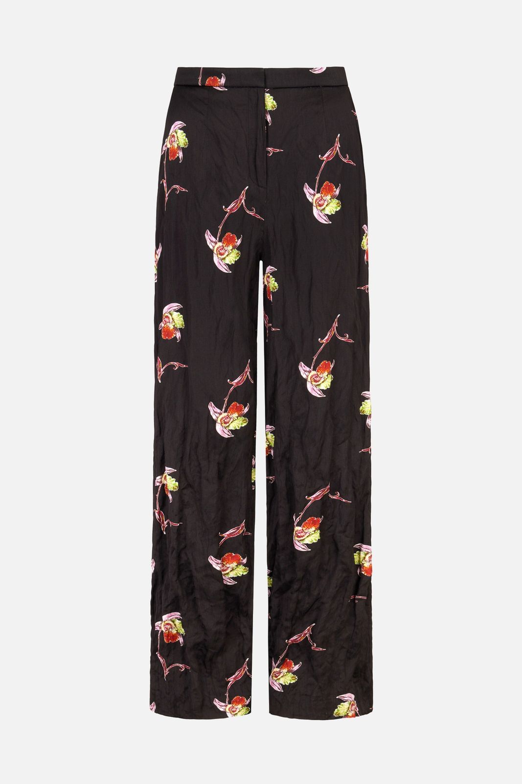Miggy Trousers In Black Satin