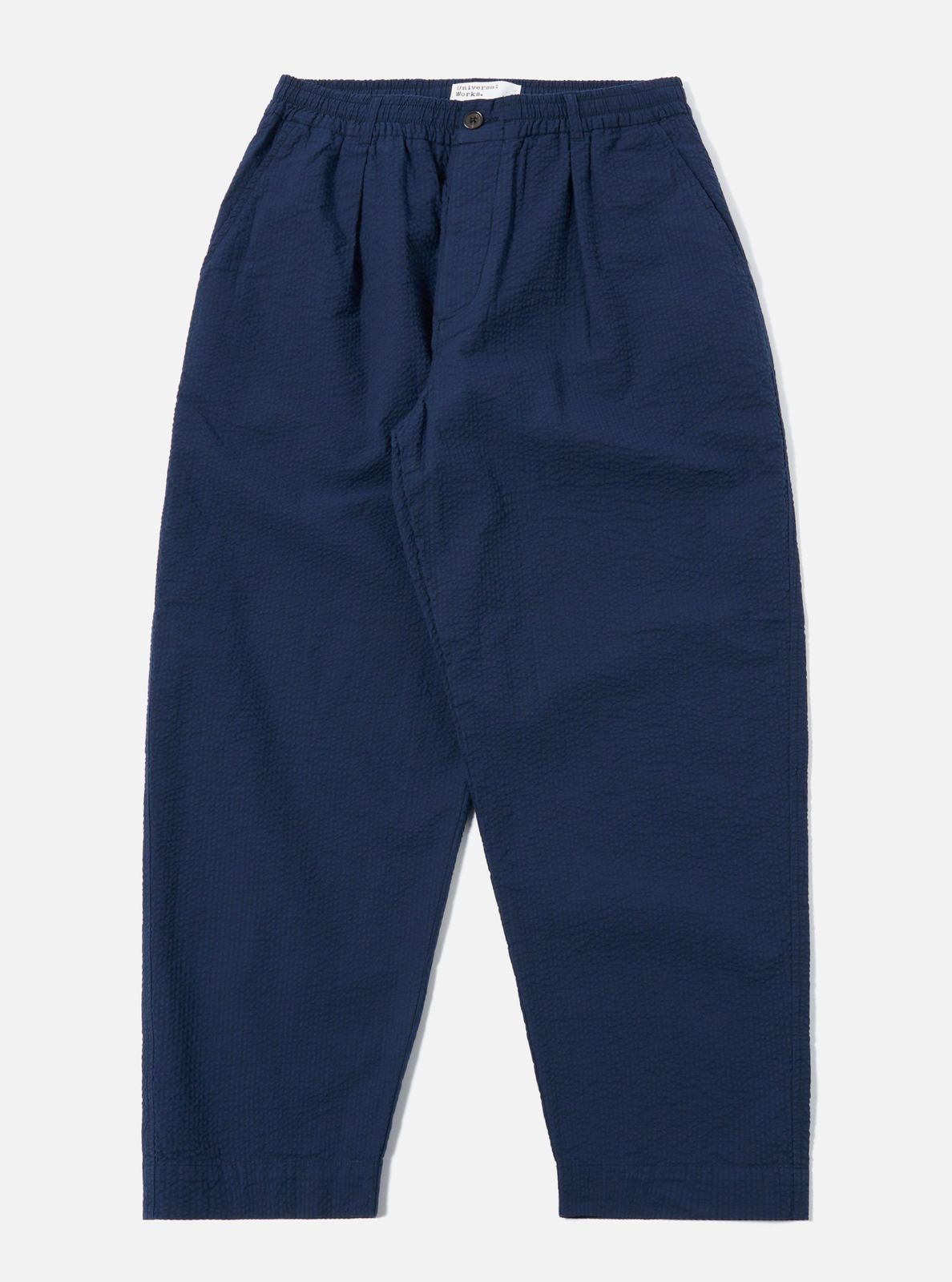 Navy Derby Stripe Oxford Pant