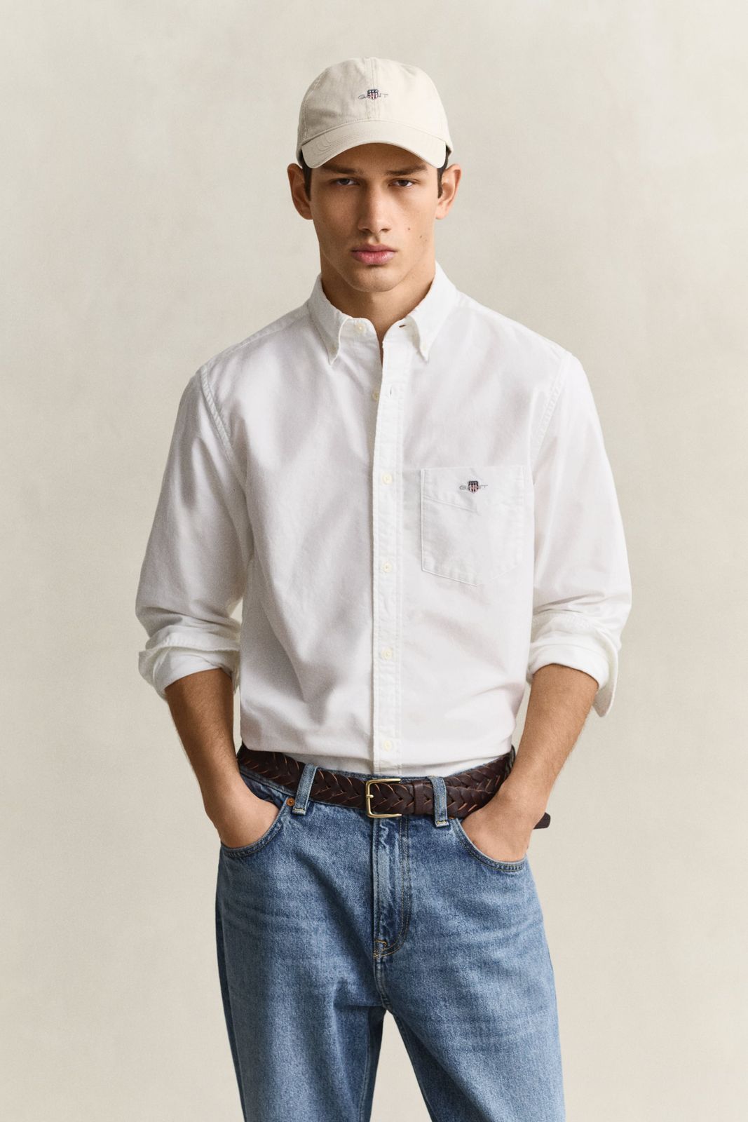 Classic Regular Oxford Shirt - LIGHT BLUE