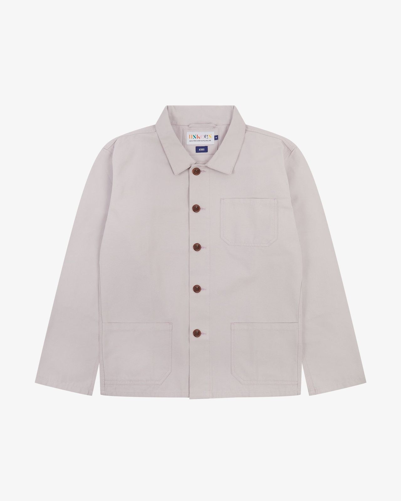3001 Overshirt - lunar stone
