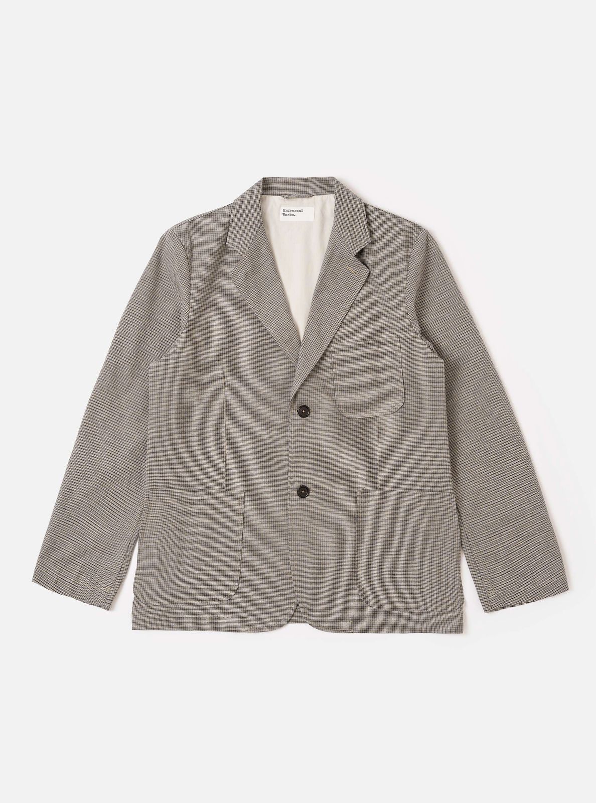 Multi Lucas Cotton Mix Two Button Jacket