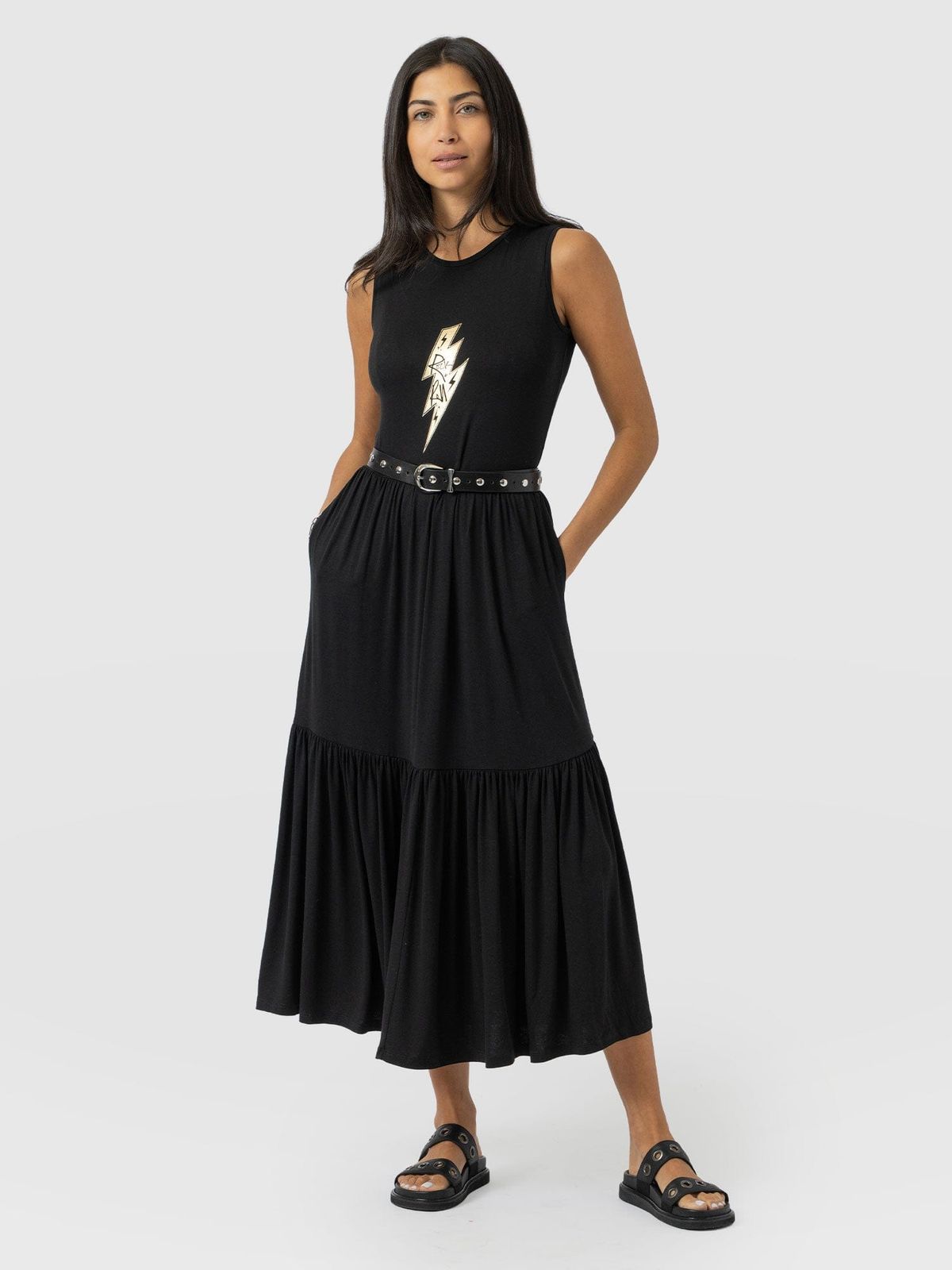 Greenwich Dress - Black Rock n Roll