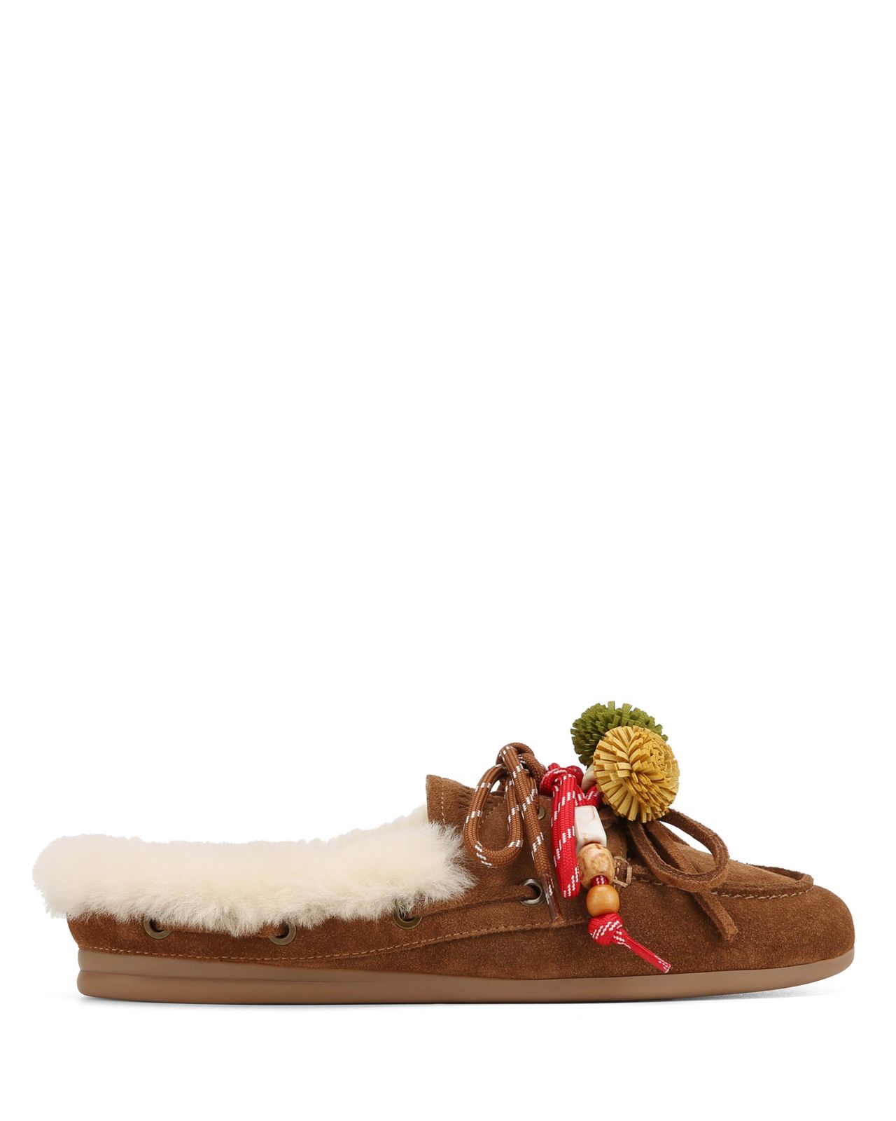 Coco Fur Tan Suede