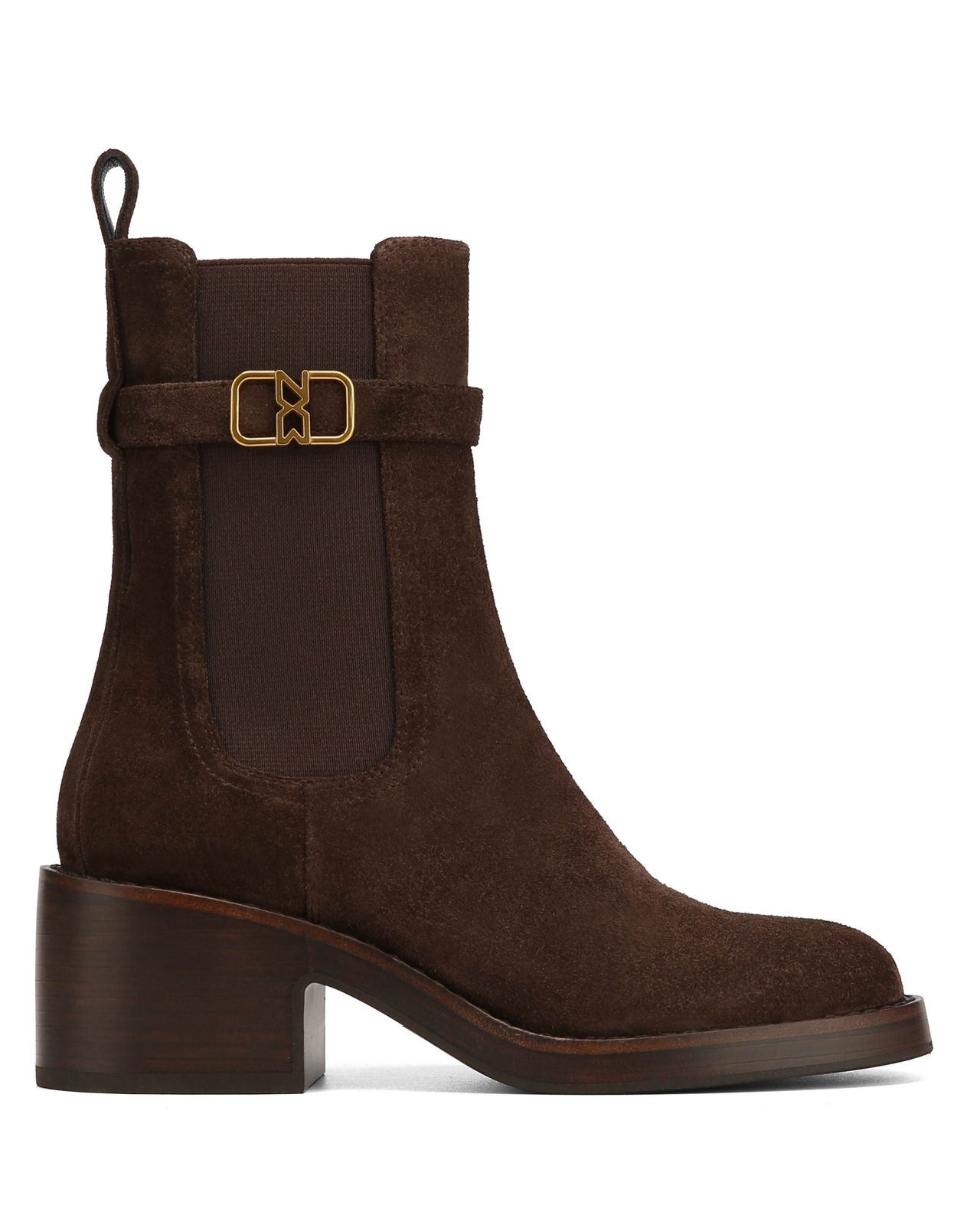 Charity Brown Suede