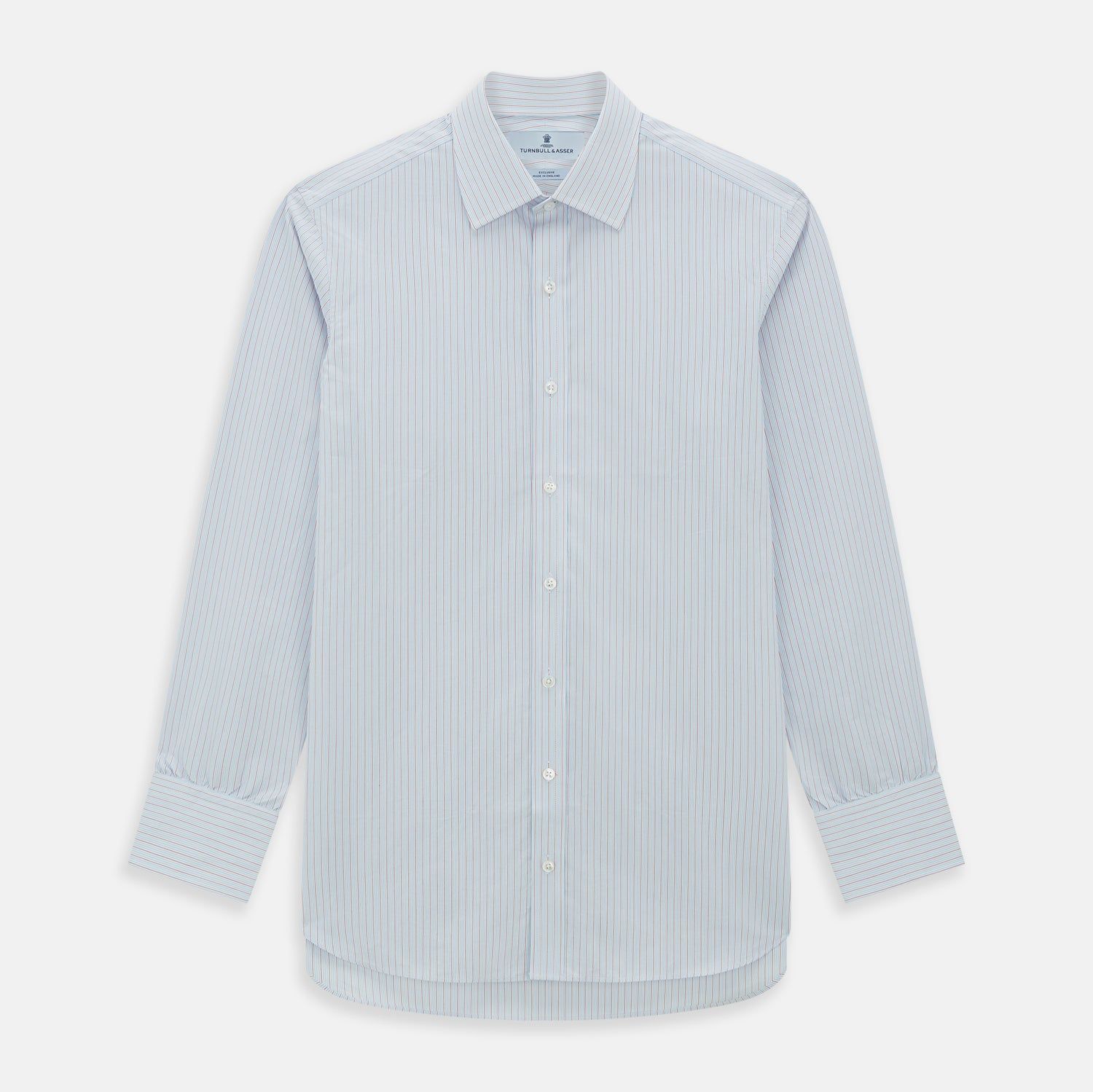 Red Multi Pinstripe Mayfair Shirt