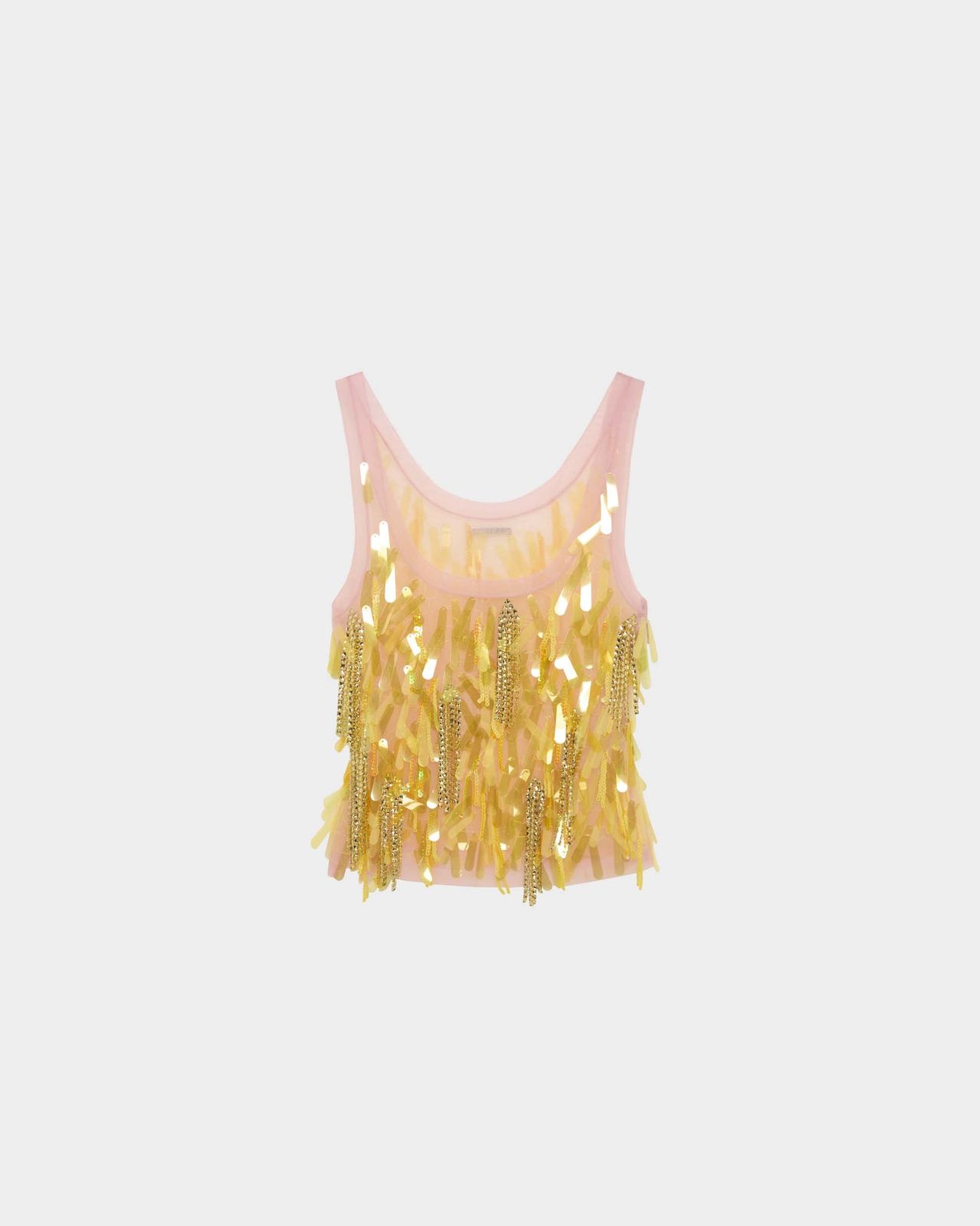 Sharla Top in Embroidered Tulle