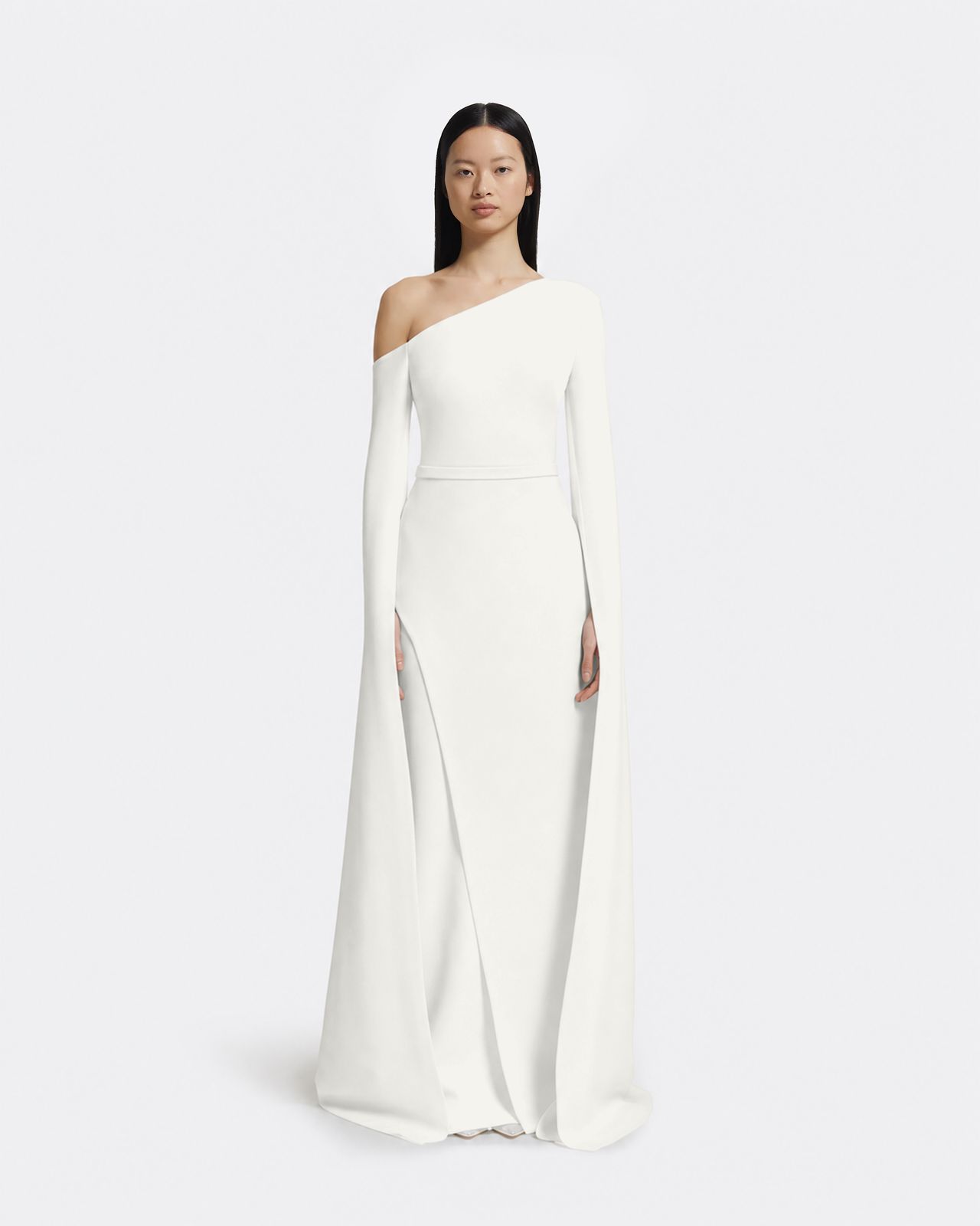 Rinna Long Dress in Ivory