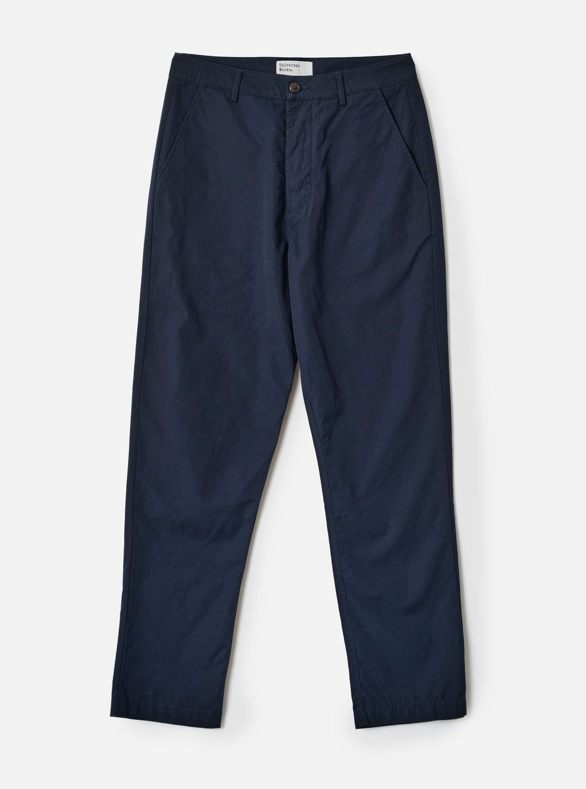 Navy Micro Canvas Military Chino