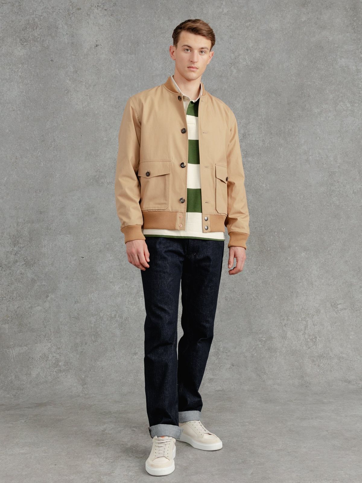 The Ventile® Bomber  - Caramel
