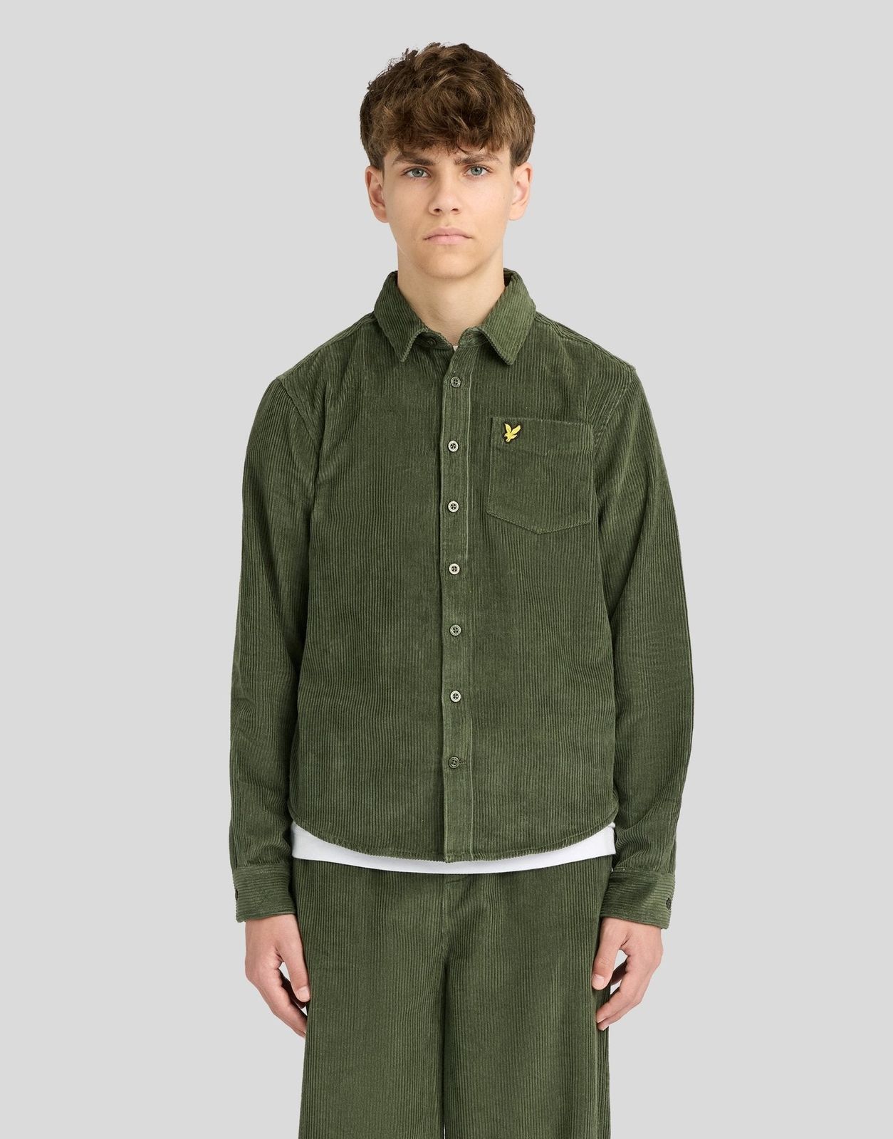 Long Sleeve Corduroy Shirt
