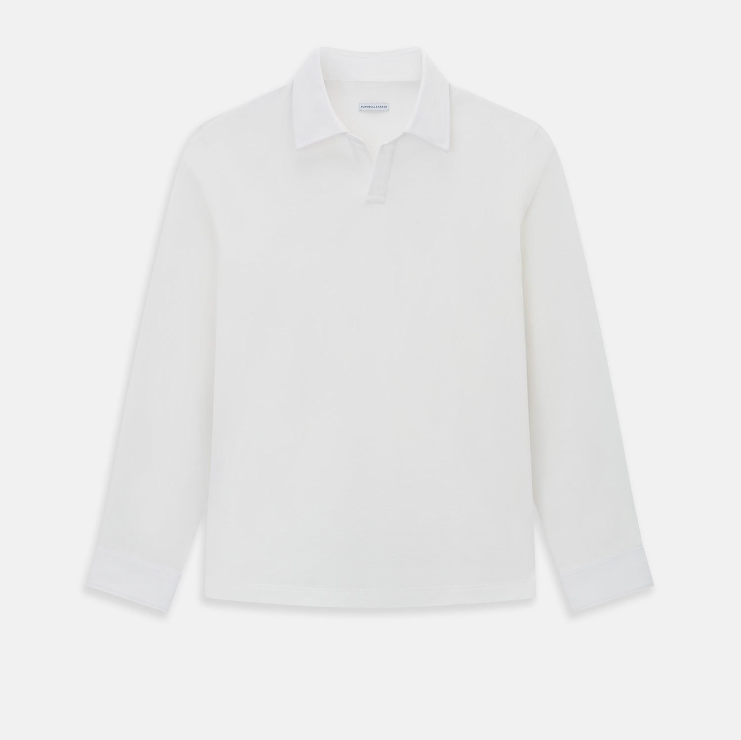 Cream Rugby Polo Shirt in Cotton
