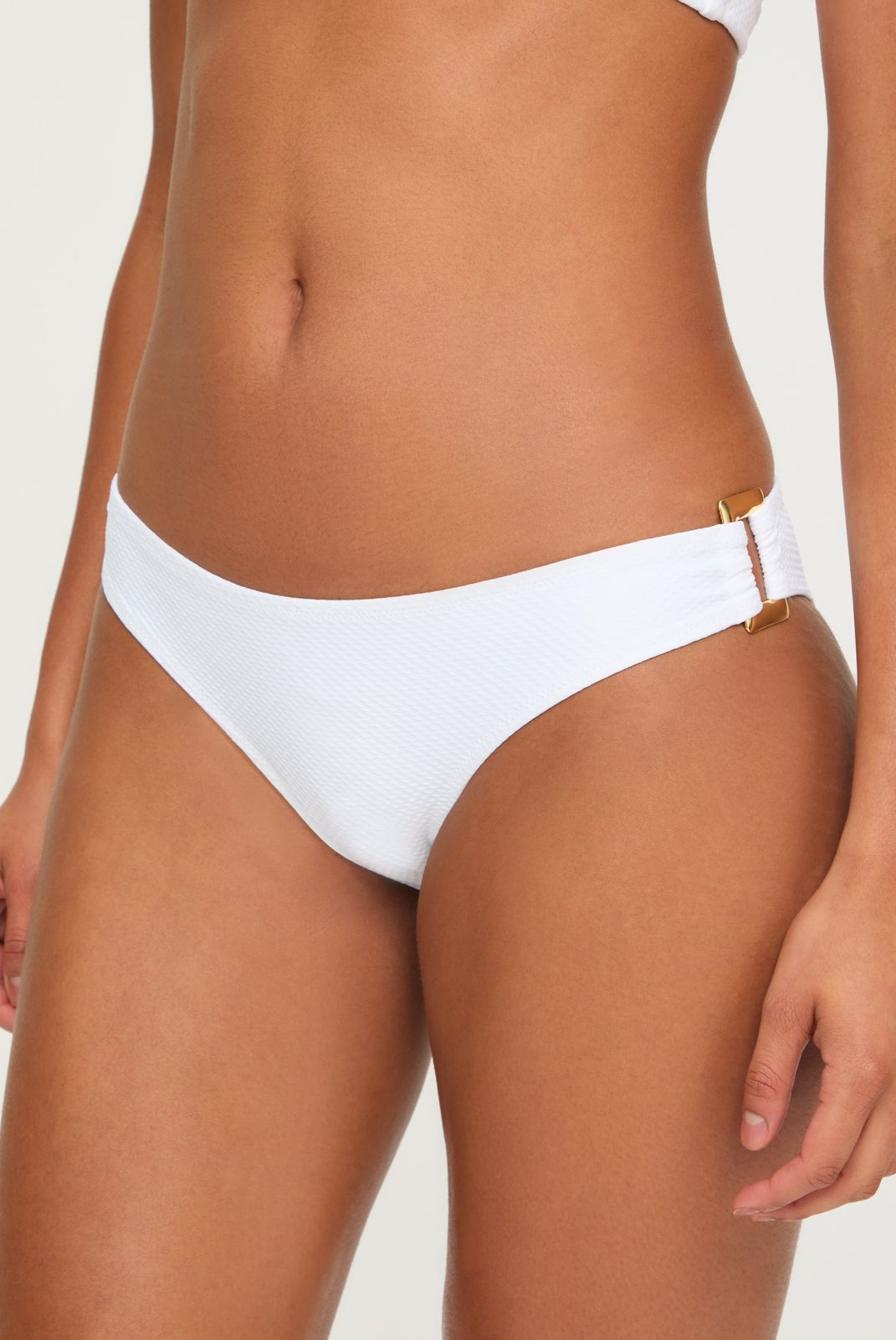White Rectangle Hipster Bottom