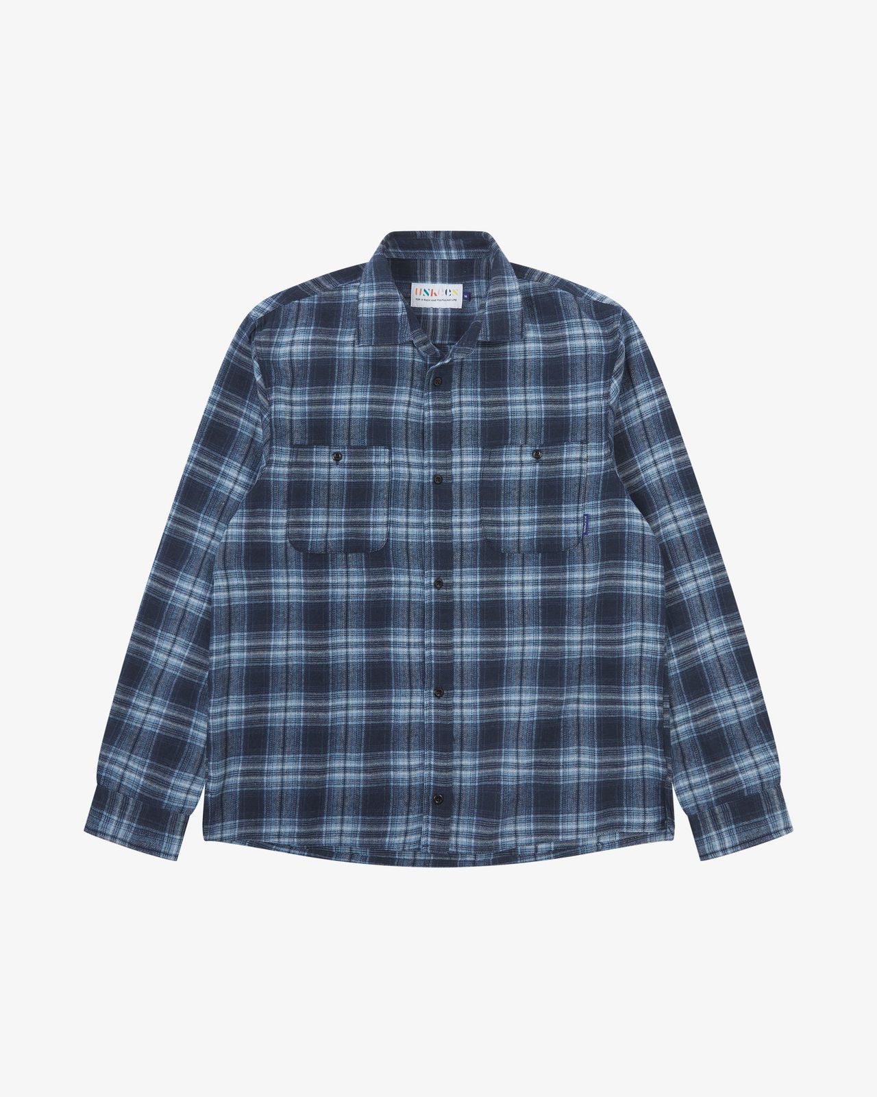 6015 Method shirt - navy check