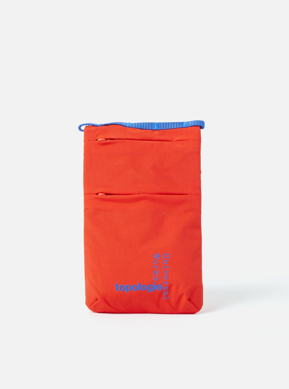 Topologie x Universal Works Red UW Tech Phone Sacoche