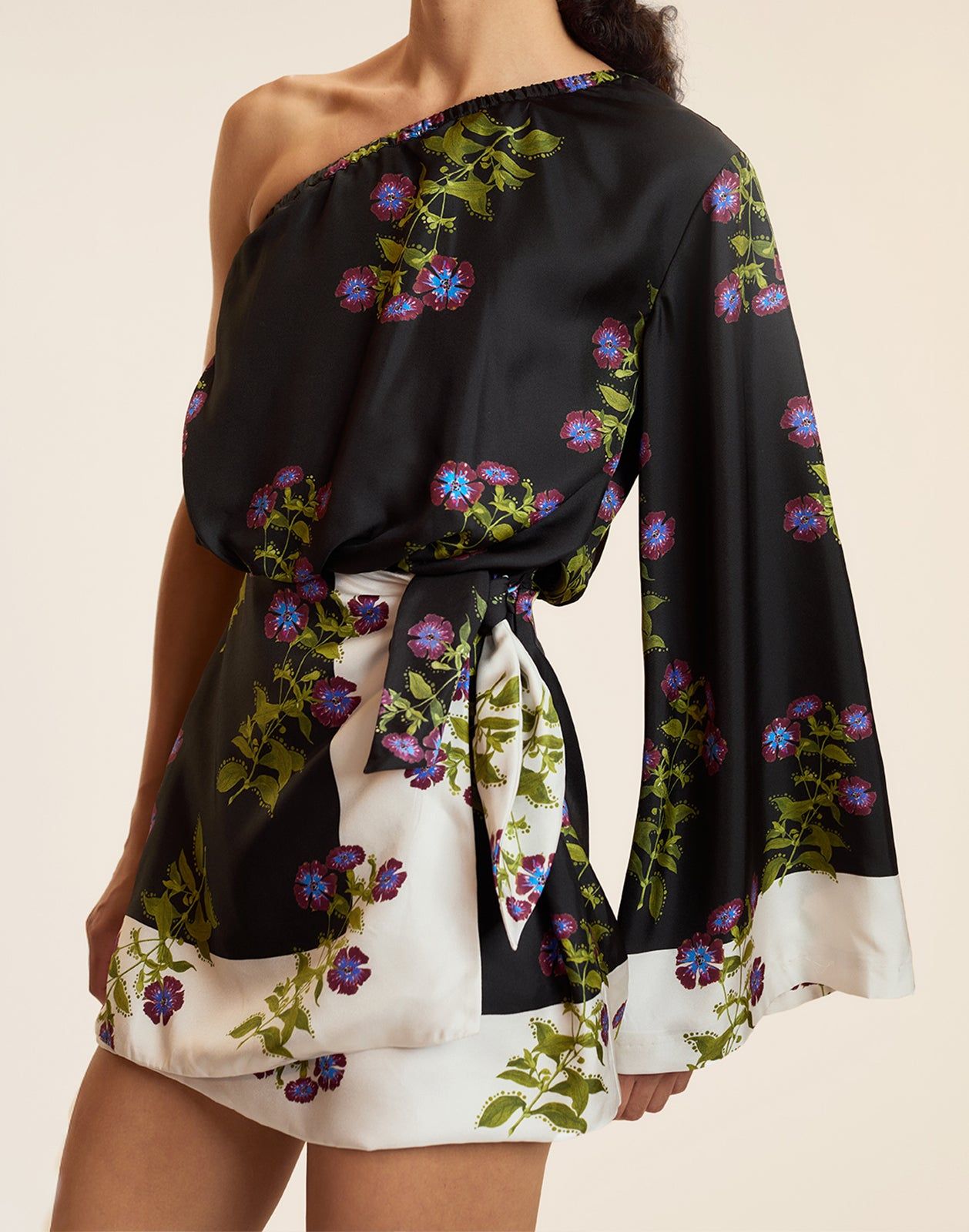 Bon Voyage Silk Dress