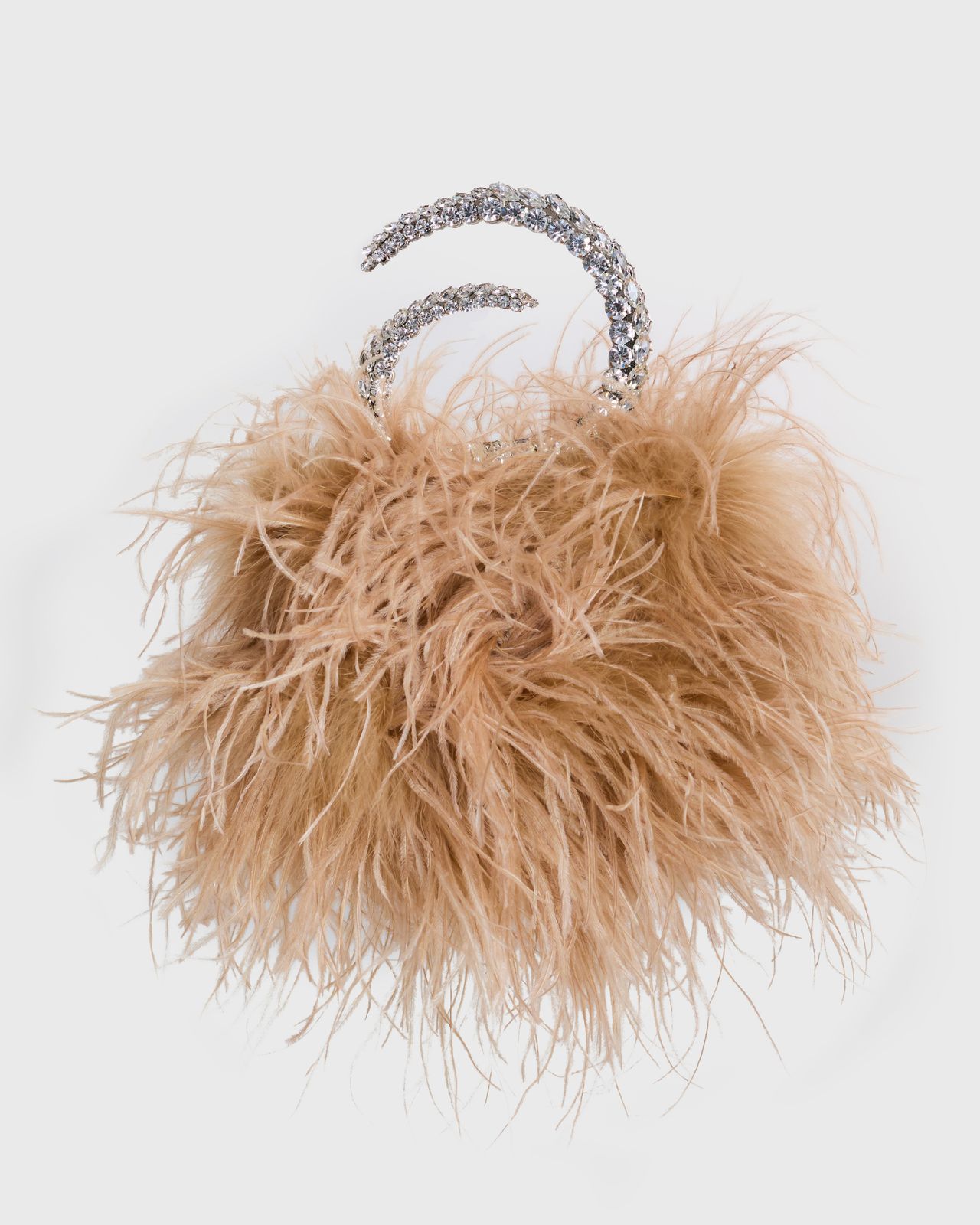 Nude Karma Feather Pouch