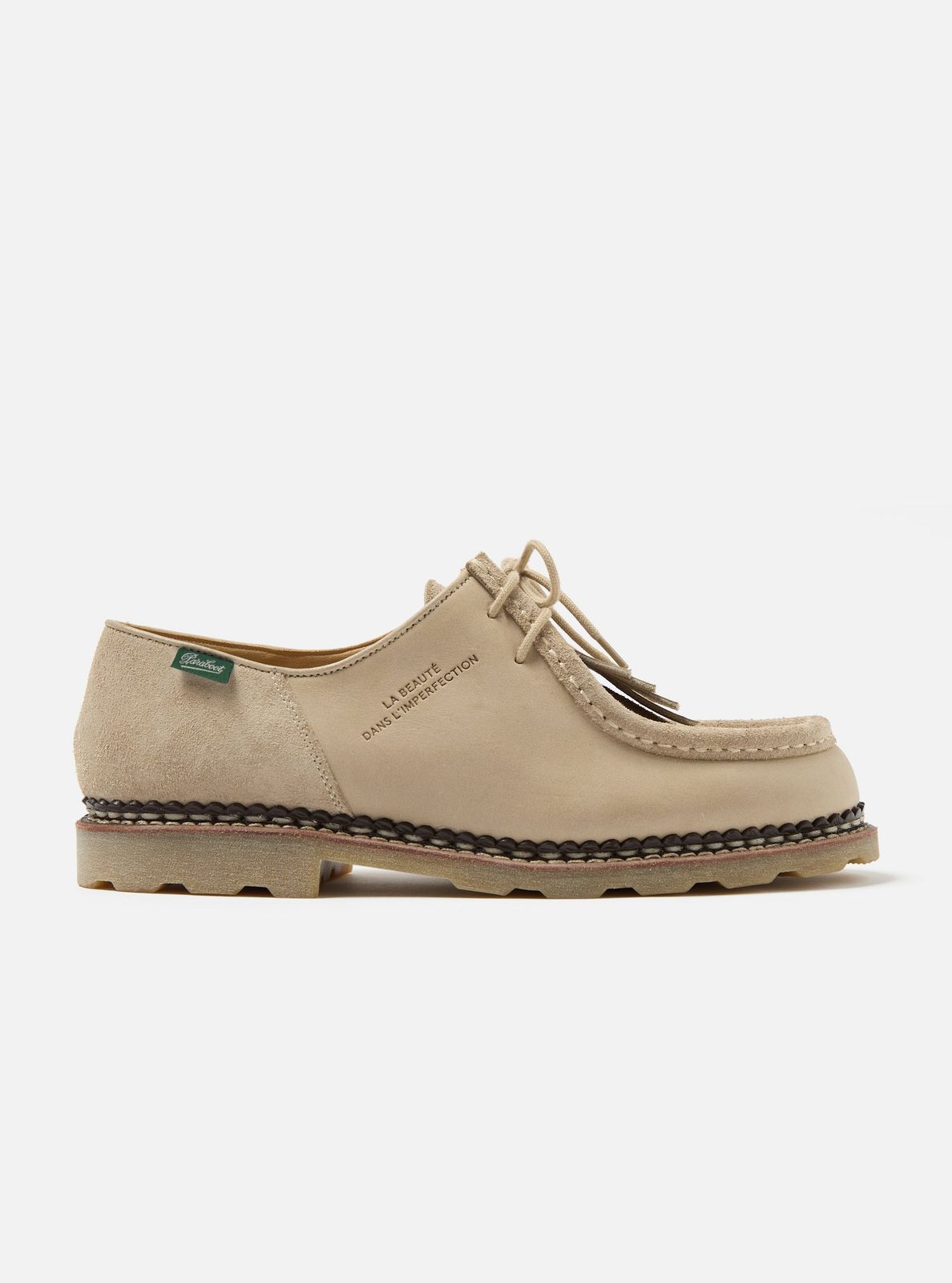 Paraboot x Universal Works Michael in Sand Leather/Suede