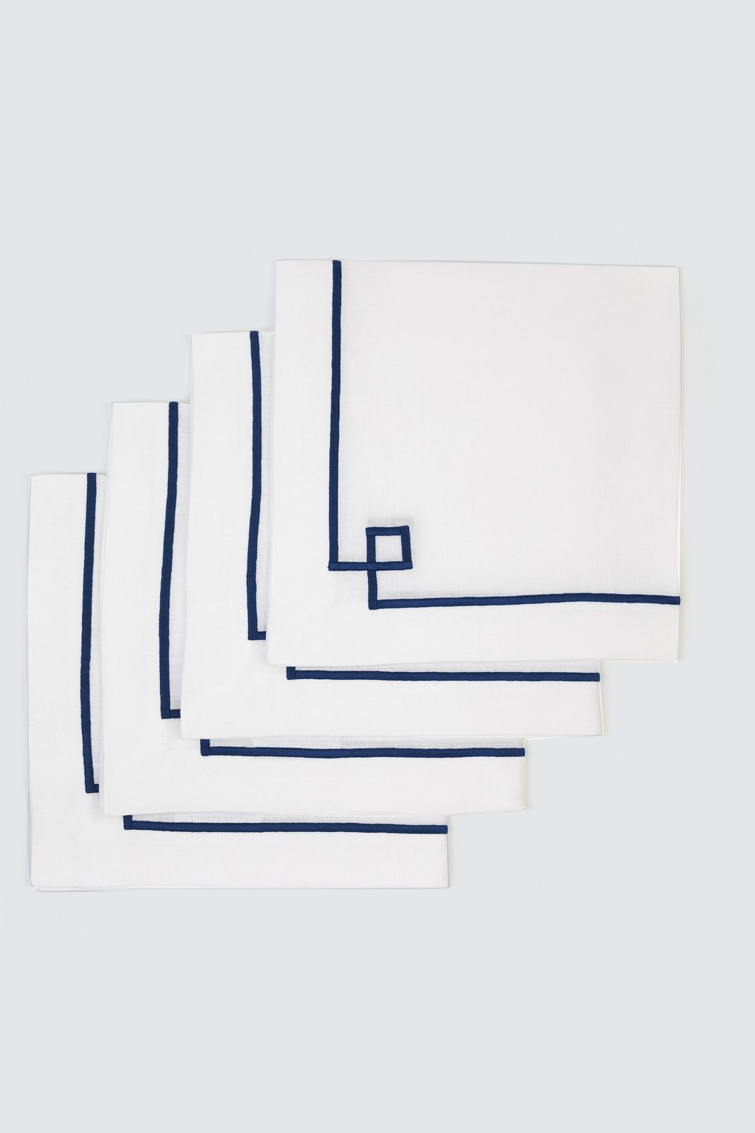 Set of 4 Invereted Aztec Napkins