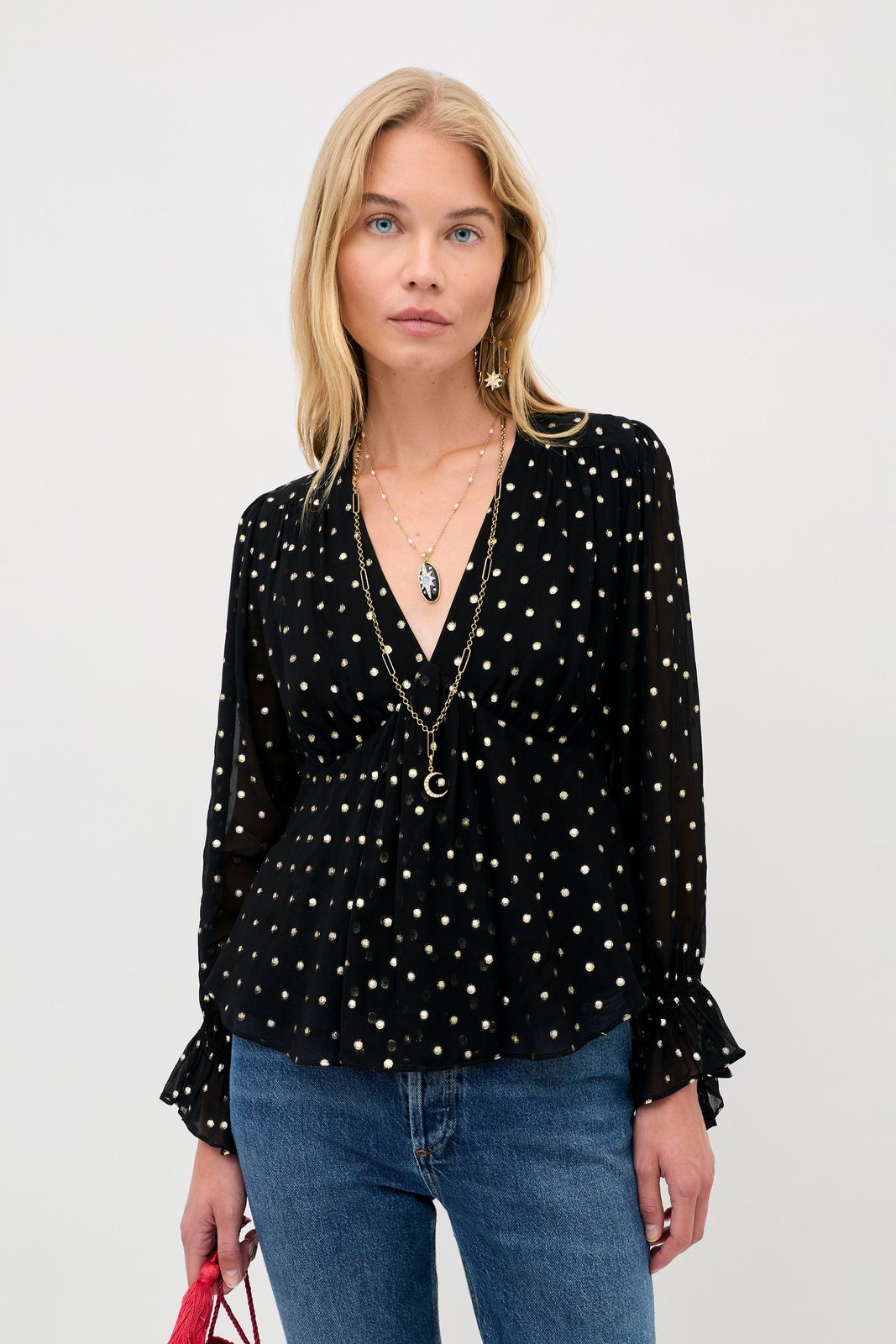 Ethel - Gold Spot Black