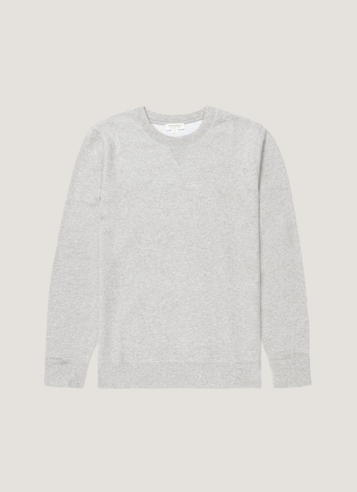Men's Loopback Sweatshirt in Grey Melange