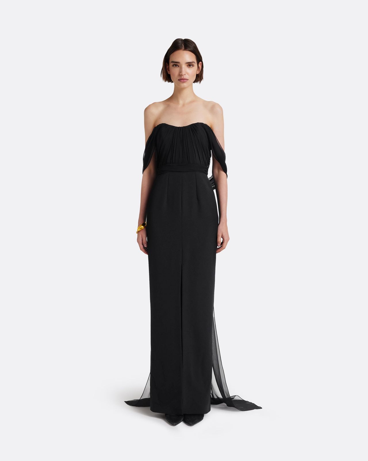 Iselle Dress Long in Black