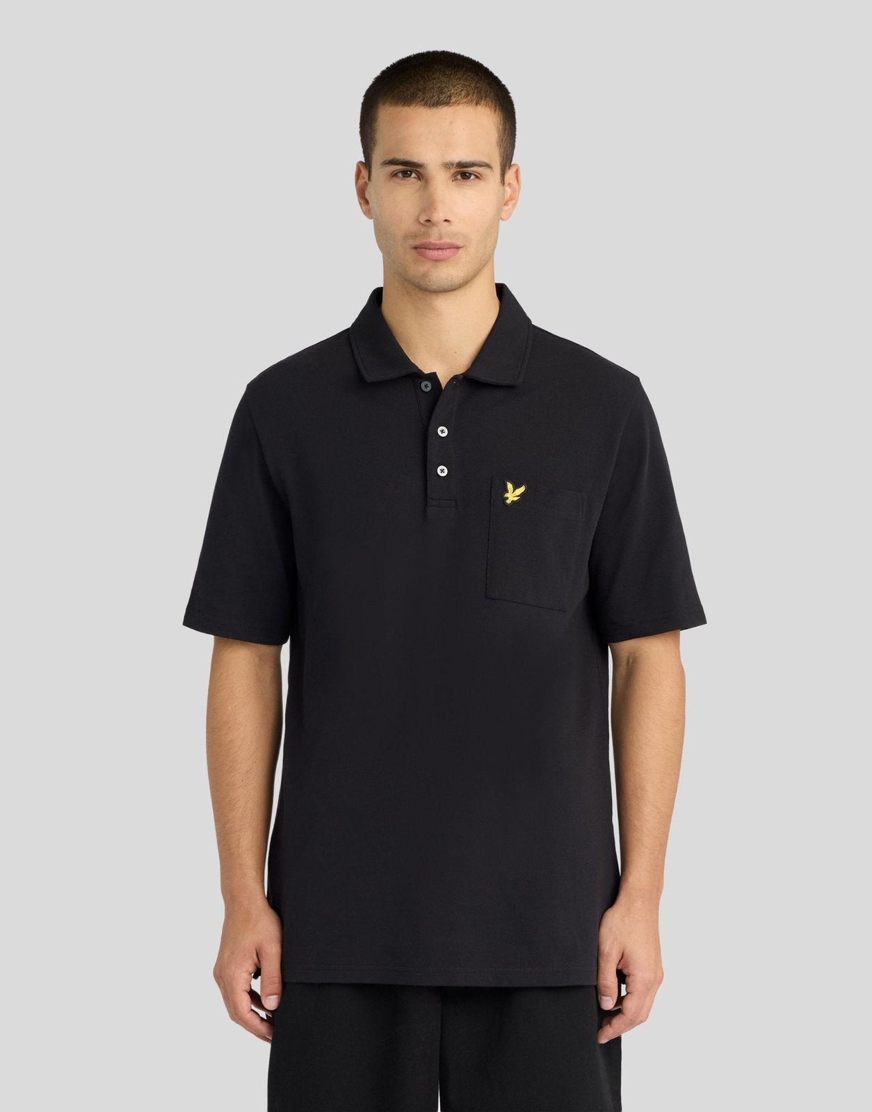 Pique Interlock Cotton Polo Shirt