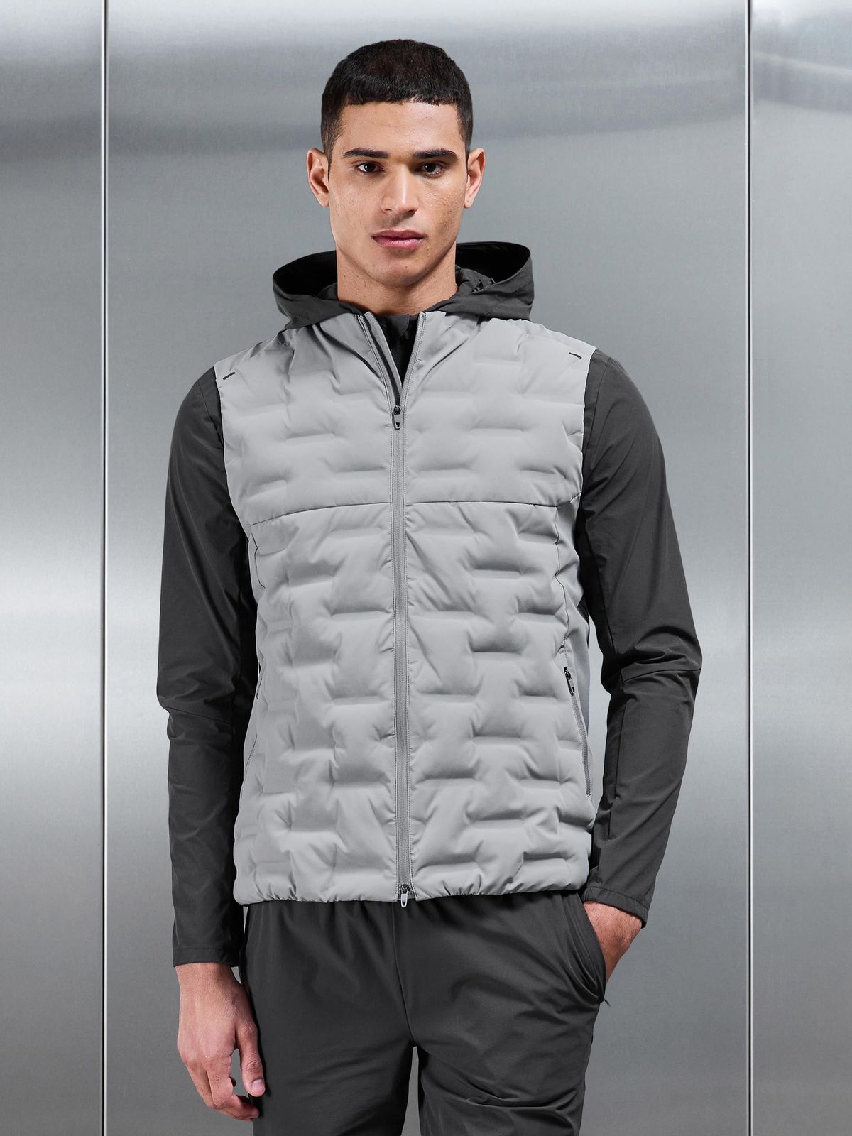 Active Gilet in Mid Grey