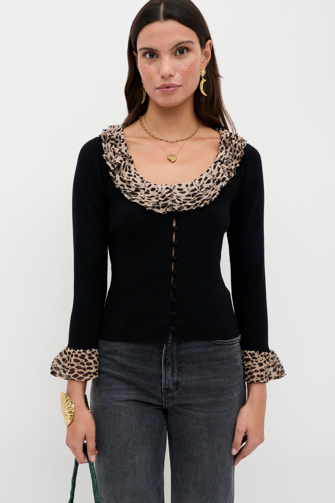 Laurel - Antelope Spot Black